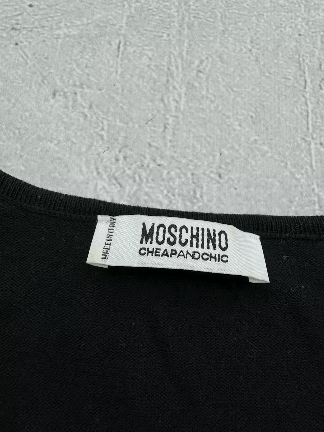 Love Moschino × Moschino × Vintage Moschino CheapAndChic Vintage Belt Long Sleeve Size M / US 6-8 / IT 42-44 - 4 Thumbnail