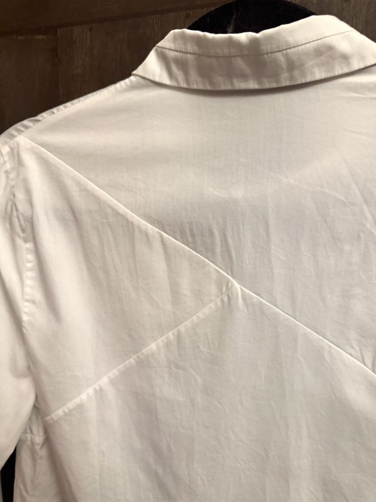 Jil Sander jil sander asymetrical cut white women shirt Size M / US 6-8 / IT 42-44 - 7 Thumbnail