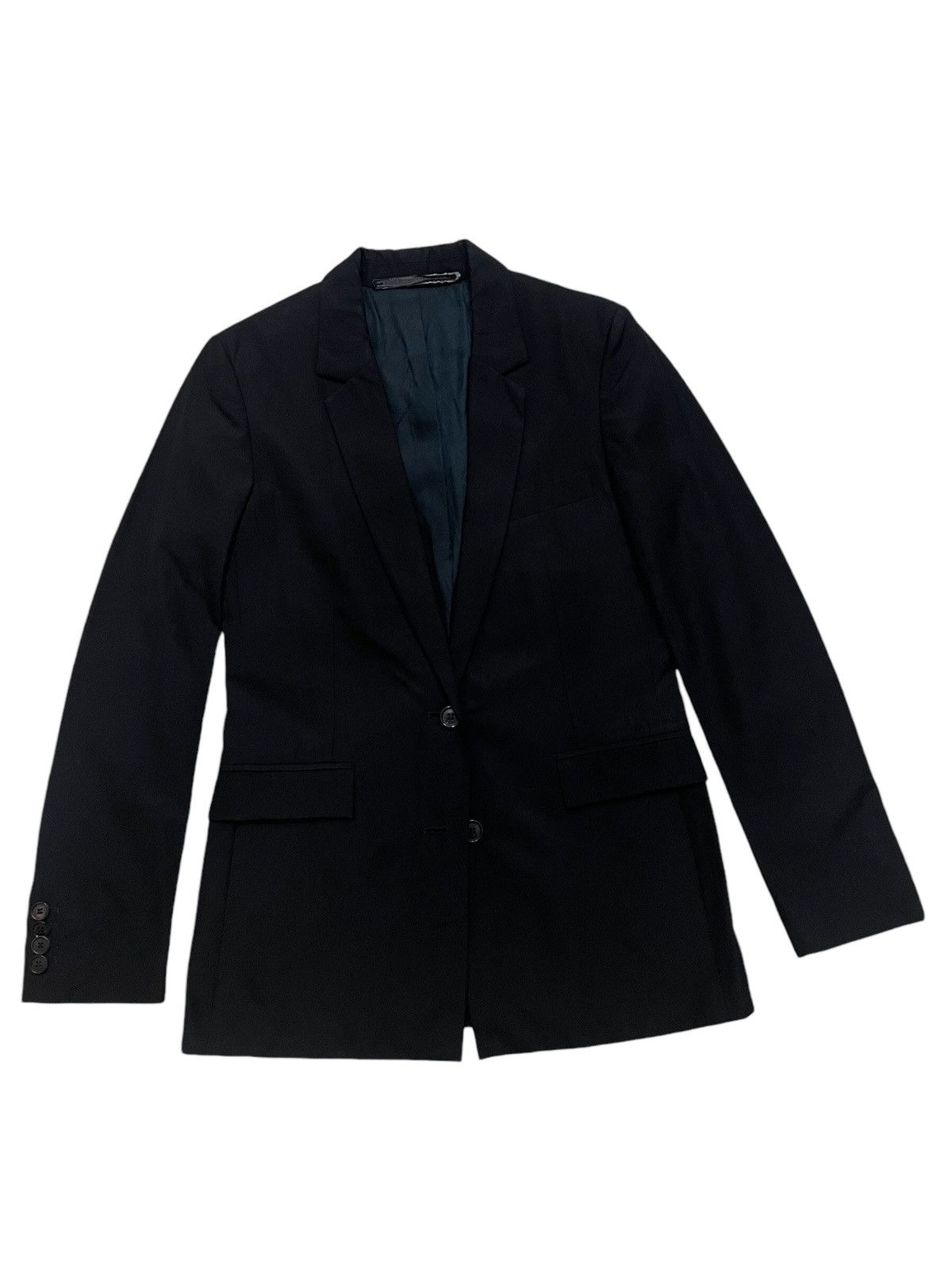 Kris Van Assche Zip design black coat