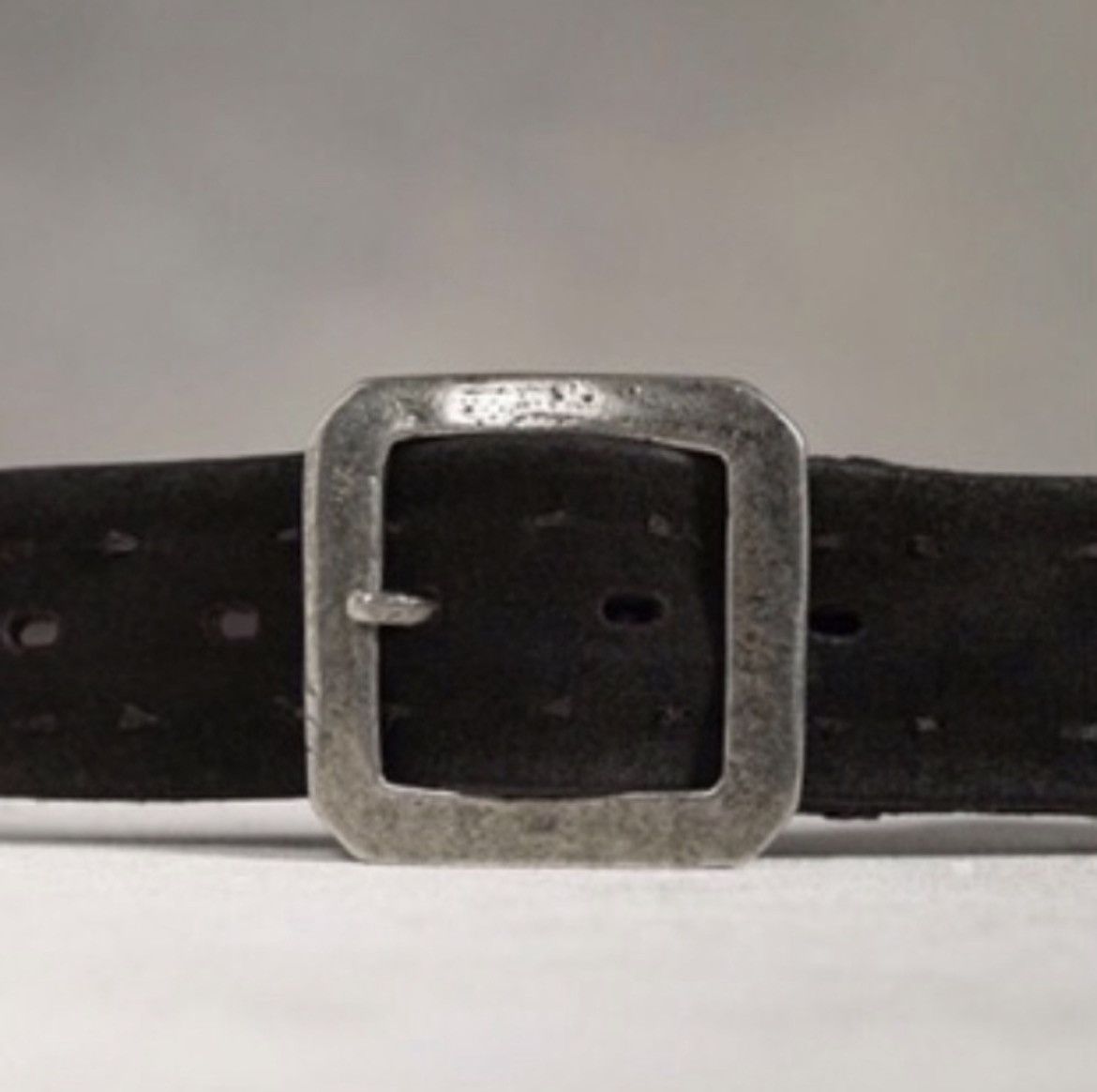 John Varvatos Suede Knot Belt 36 Size 36 - 3 Thumbnail