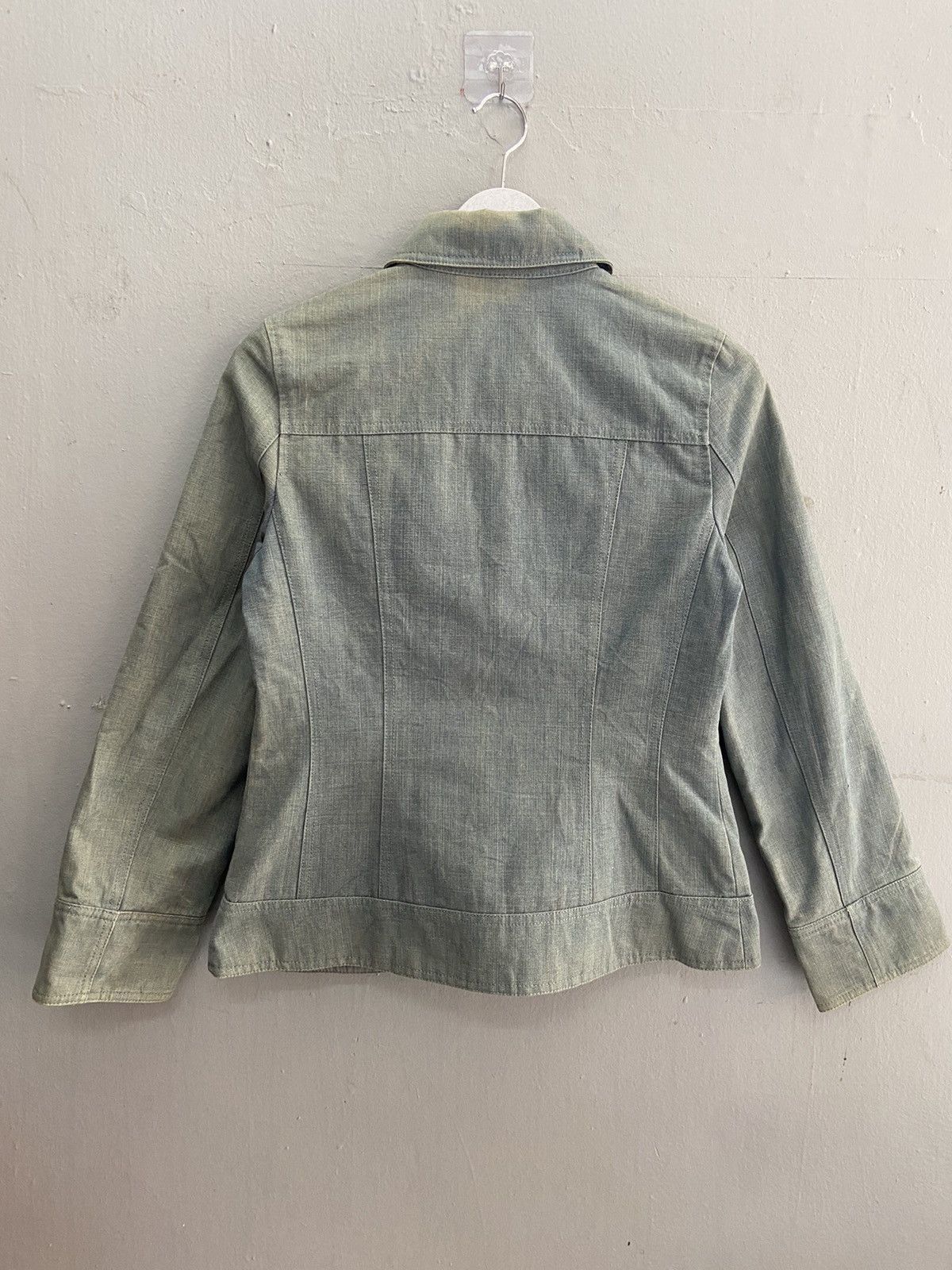 Michel Klein MICHEL KLEIN PARIS DENIM JACKET Size XS / US 0-2 / IT 36-38 - 2 Thumbnail