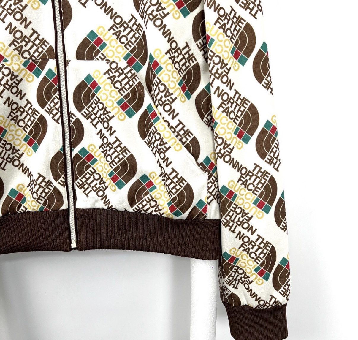 Gucci Gucci/x TNF Classic All-Over Print Logo Jacket K12 Size US XS / EU 42 / 0 - 4 Thumbnail