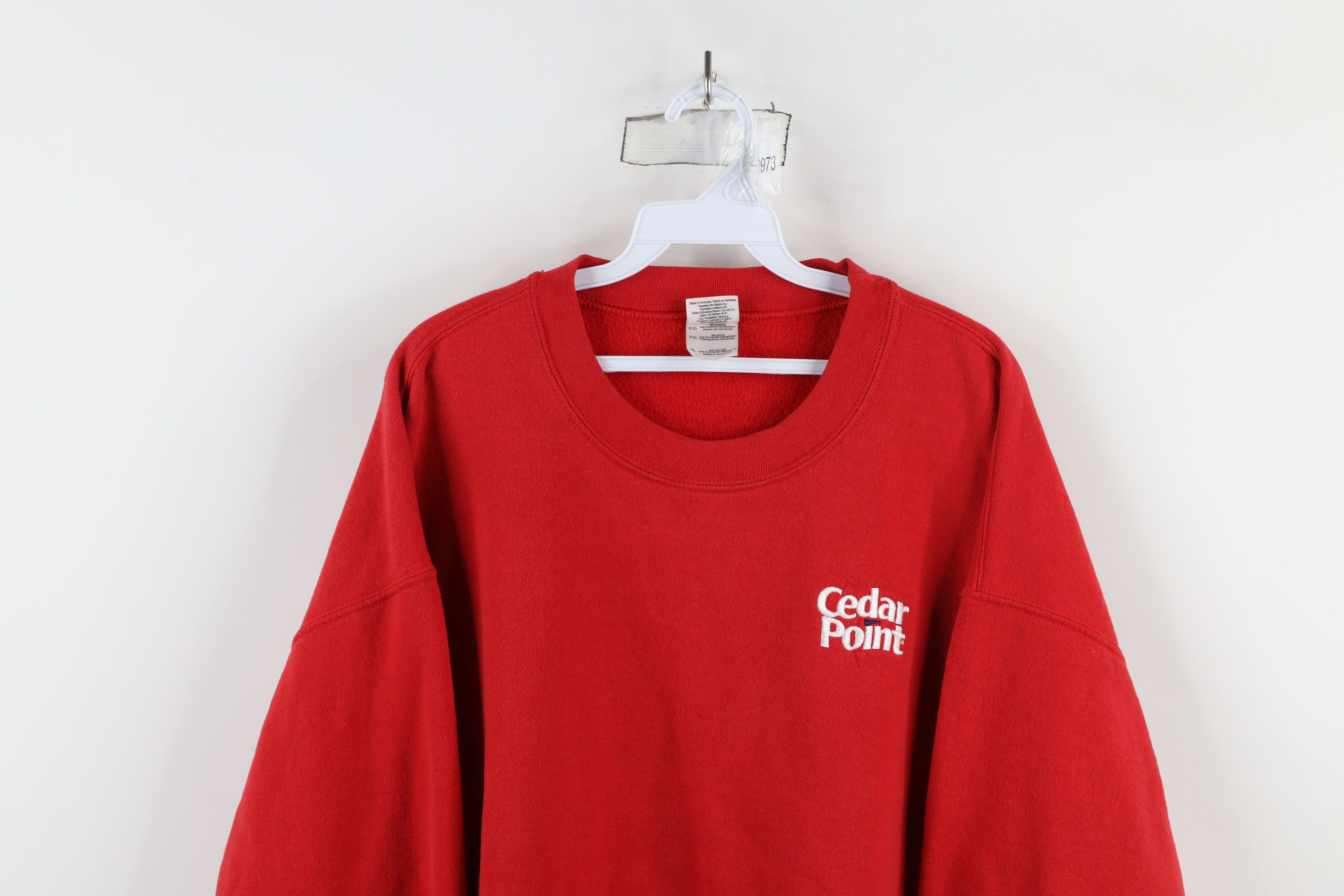 Vintage Vintage 90s Y2K Spell Cedar Point Amusement Park Sweatshirt Size US XL / EU 56 / 4 - 2 Thumbnail