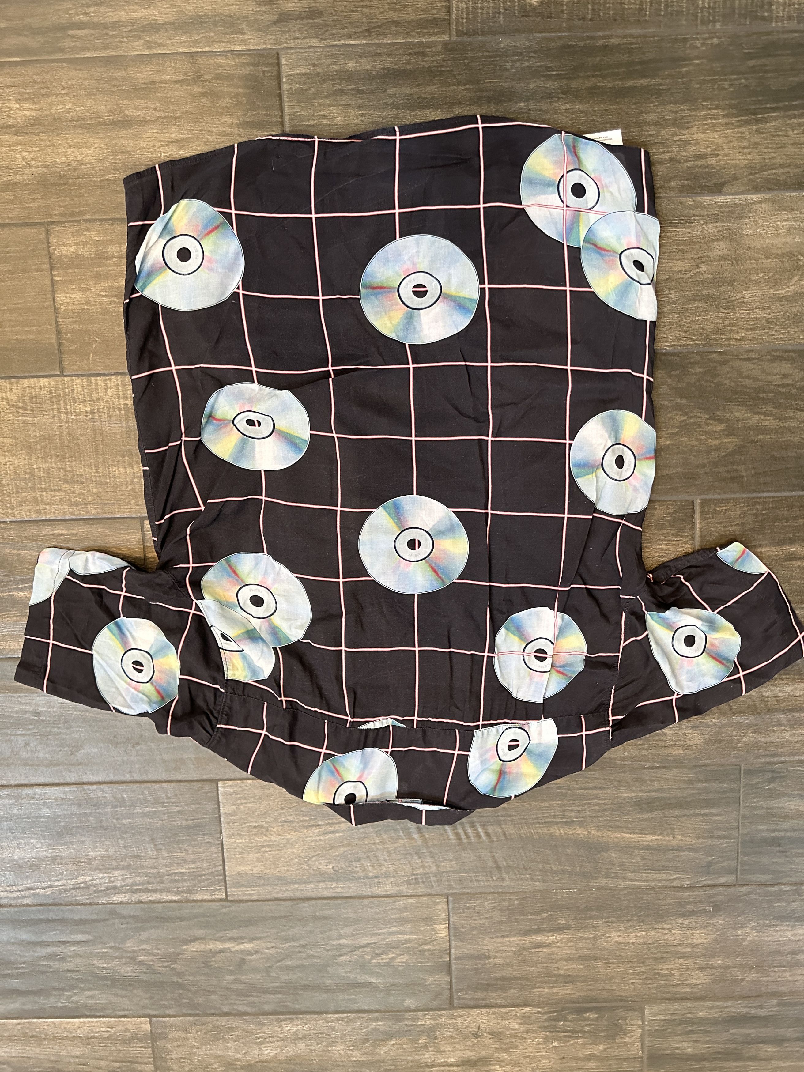 Palace Palace CD Disc Button Up Short Sleeve Rayon Shirt Size US L / EU 52-54 / 3 - 5 Thumbnail