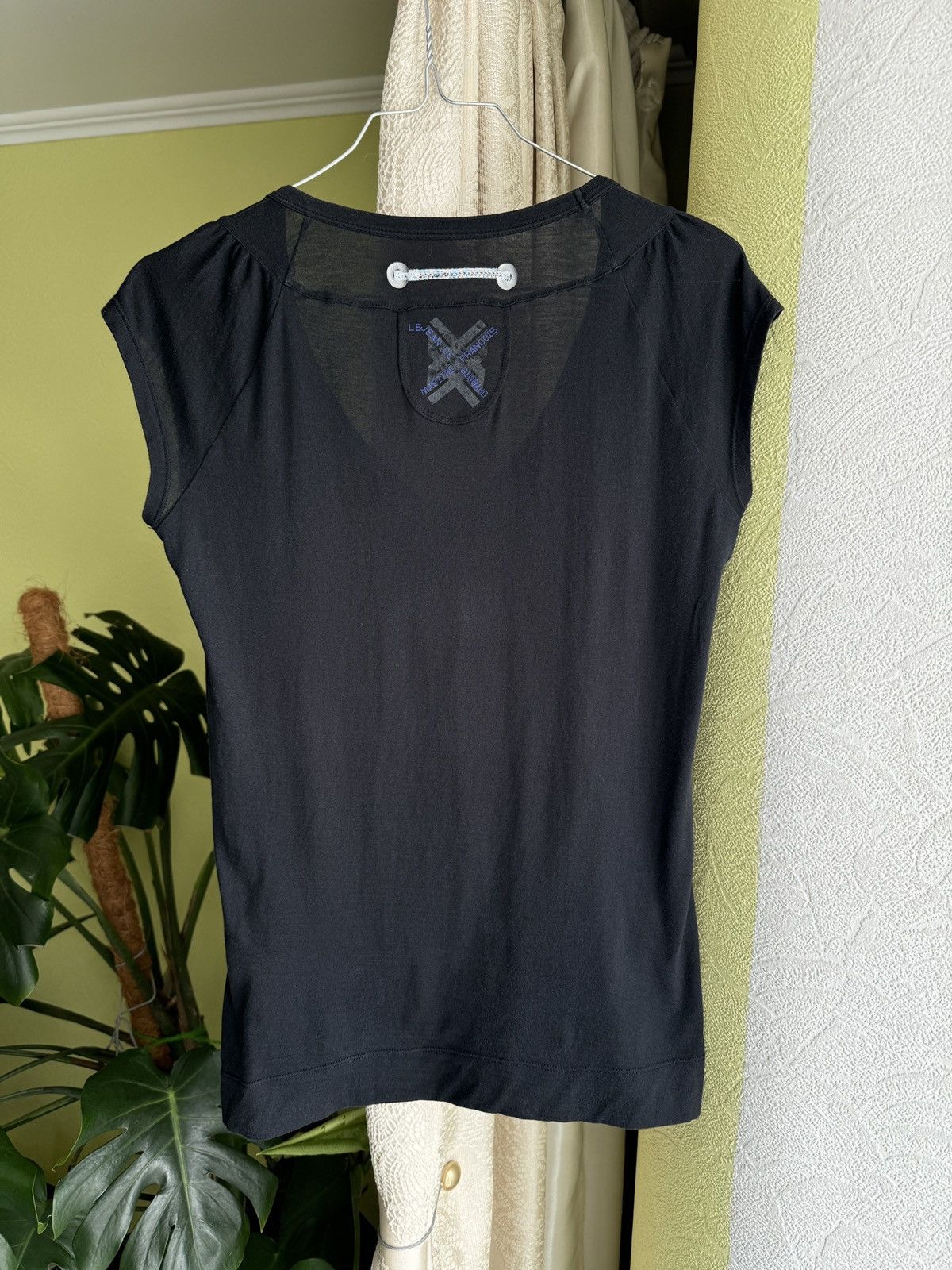Marithe + Francois Girbaud Vintage Marithe Francois Girbaud T-Shirt Top Avant Garde Y2k Size M / US 6-8 / IT 42-44 - 11 Thumbnail