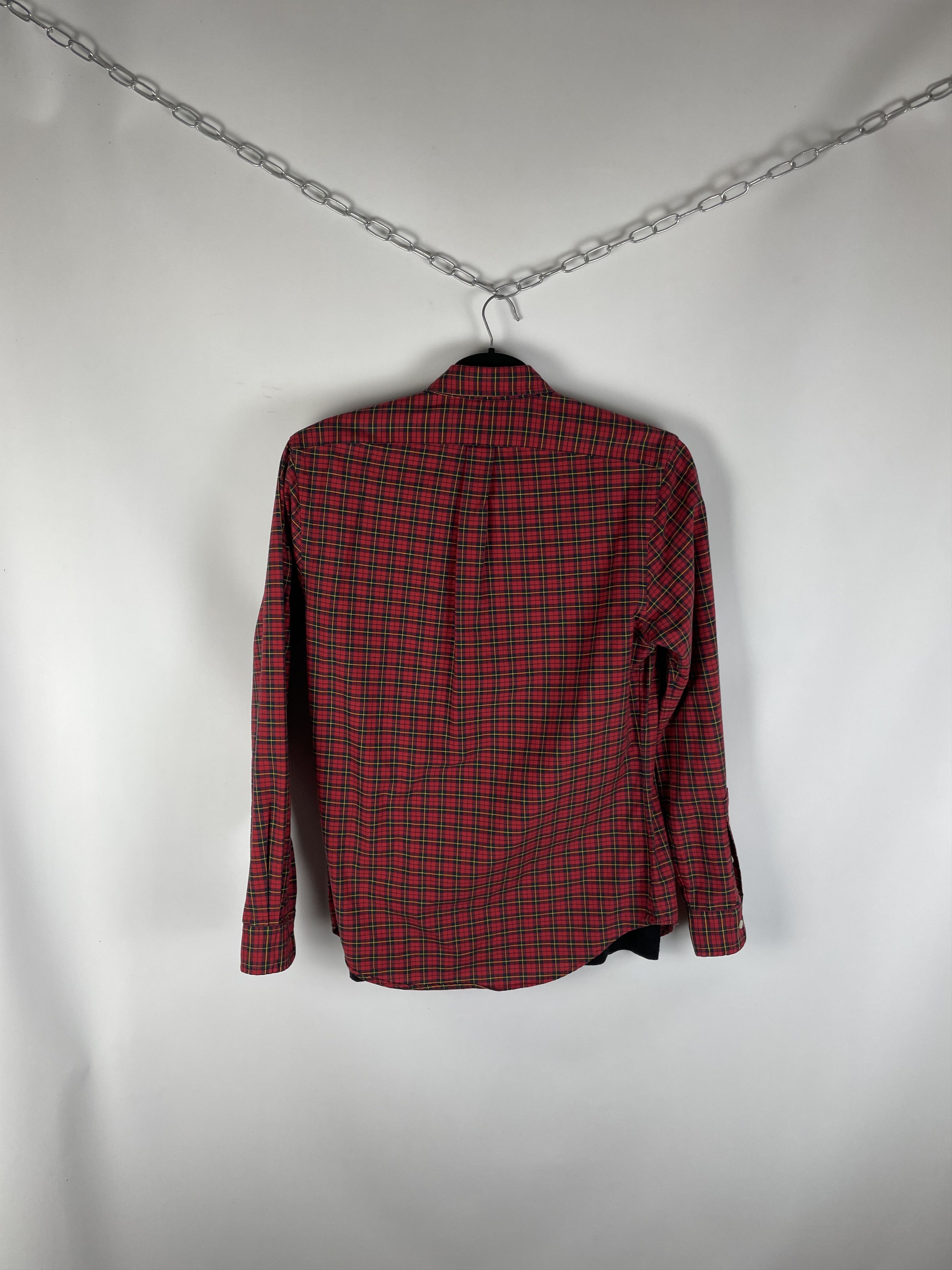 Flannel Flannel Polo Ralph Lauren Vintage Mens Plaid Shirt Size US M / EU 48-50 / 2 - 9 Thumbnail