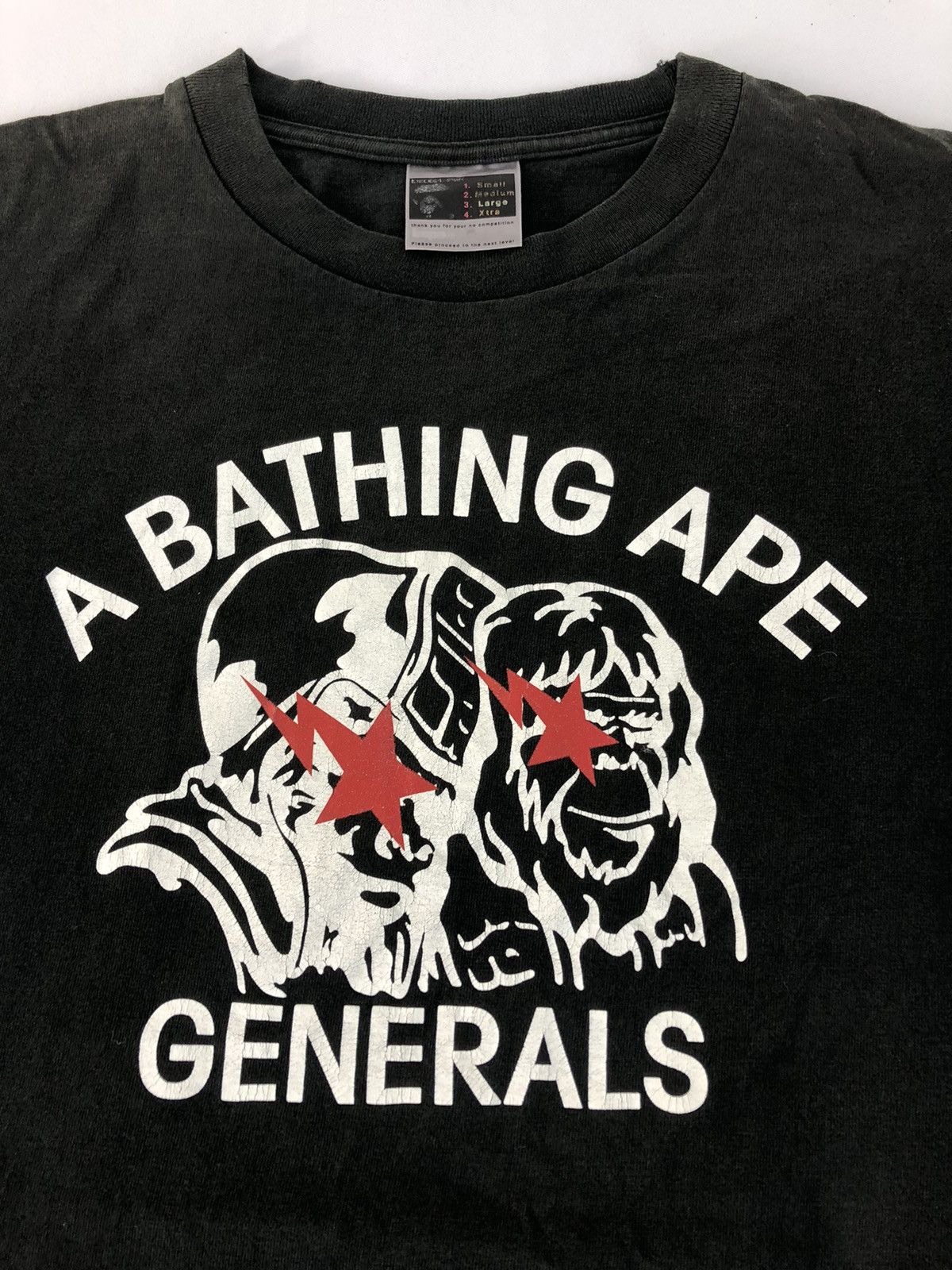 Bape Vintage Bape A Bathing Ape Generals Bape Sta Soldier Design Size US L / EU 52-54 / 3 - 7 Thumbnail