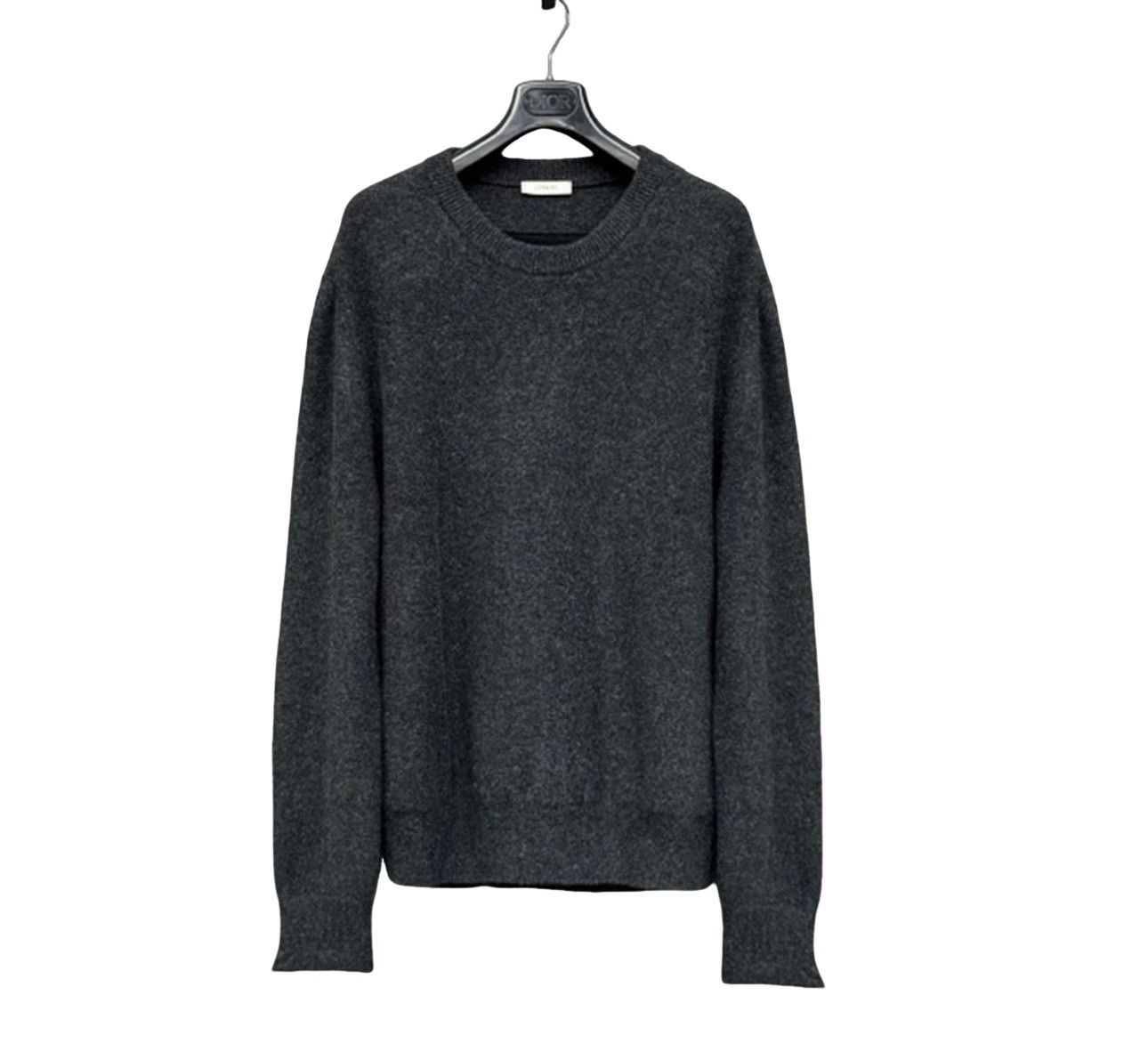 Lemaire Lemaire Dark Gray Wool Crewneck Sweater M Size US M / EU 48-50 / 2 - 1 Thumbnail
