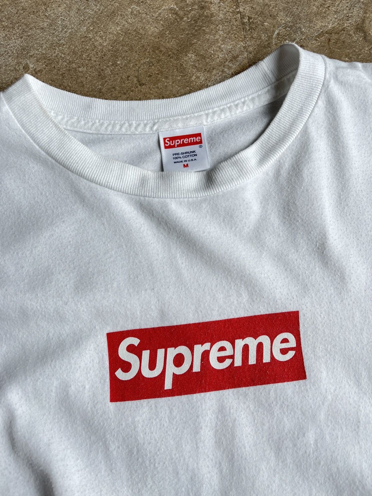 Supreme Supreme Box Logo Red on White SS20 Size US M / EU 48-50 / 2 - 4 Thumbnail