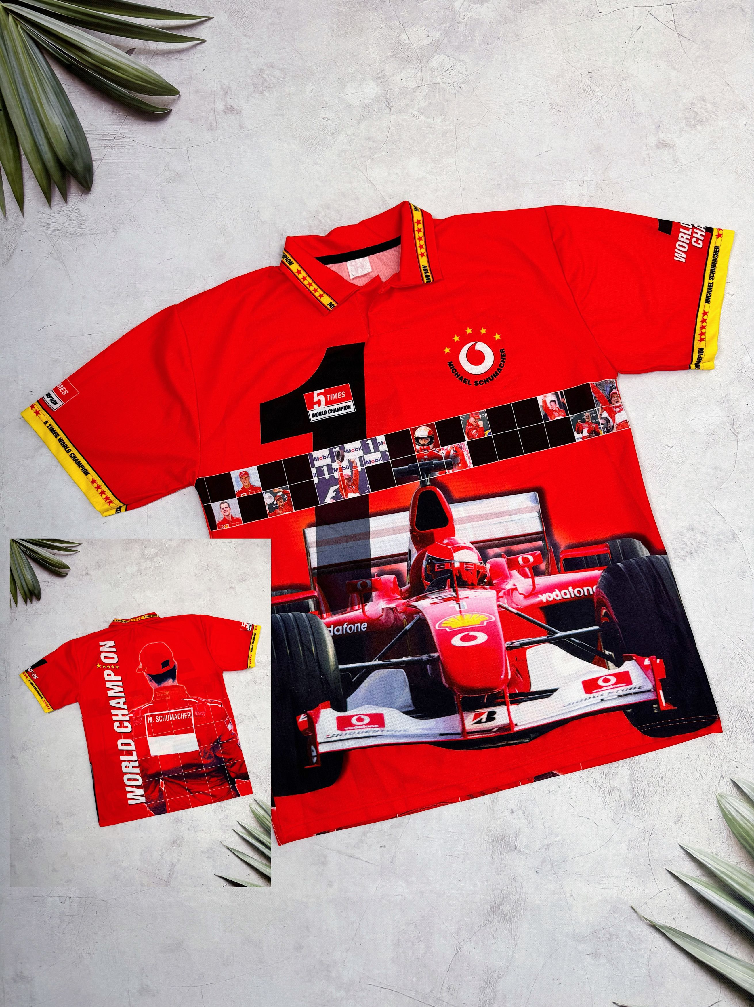 Ferrari × Formula 1 × Vintage Vintage Formula1 World Champion Michael Schumaher Size US M / EU 48-50 / 2 - 1 Thumbnail