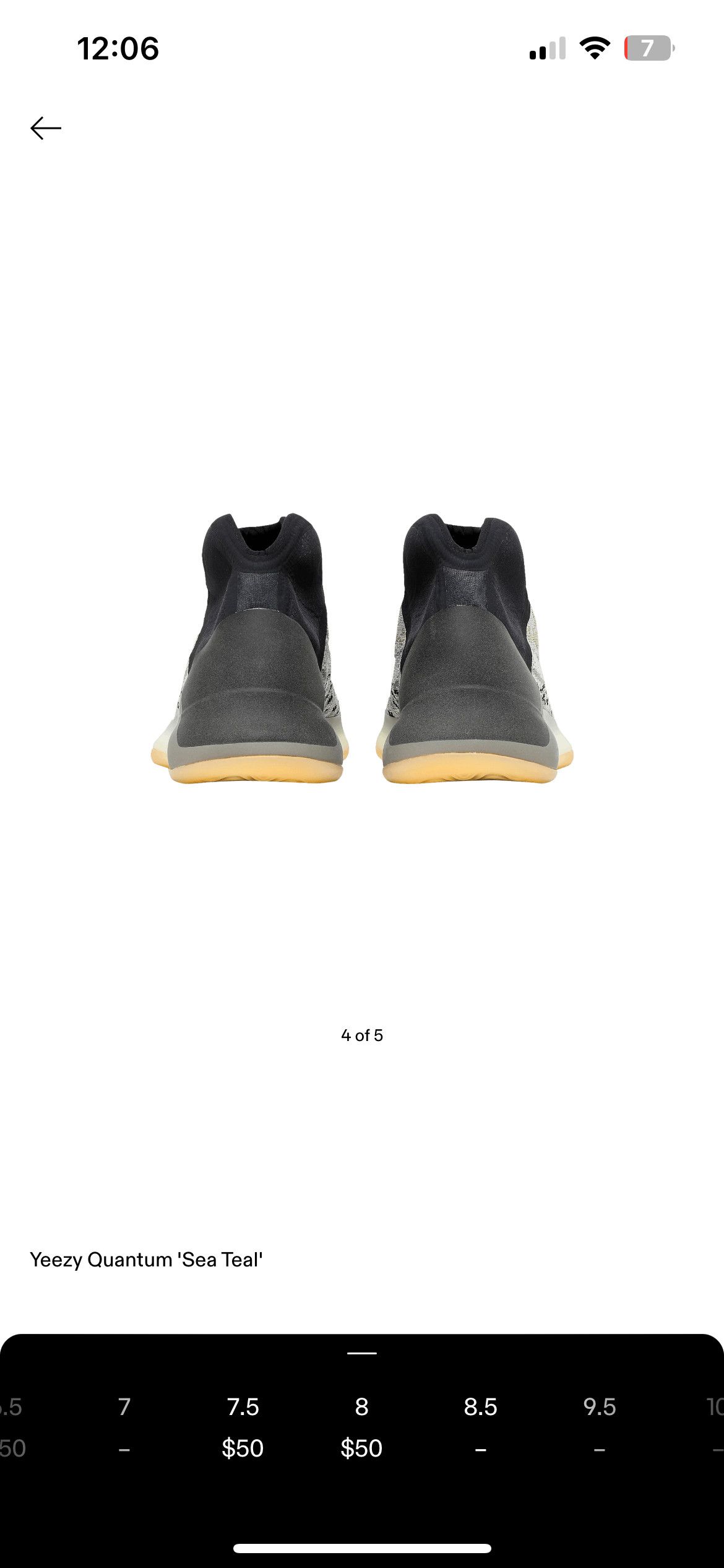Kanye West Yeezy QNTM Size US 6 / EU 39 - 5 Thumbnail