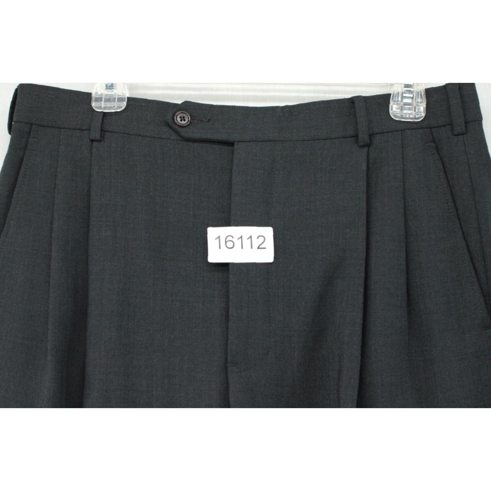 Brooks Brothers Brooks Brothers Dress Pants Men's 34x31 Dark Gray Wool Blend Stretch Classic Pants Regular 34 Gray Office Wear Men/City Preppy Size US 34 / EU 50 - 8 Thumbnail