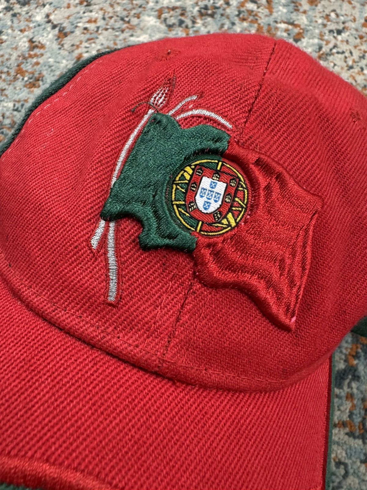 Vintage Vintage Y2K Portugal soccer football blokecore style hat cap Size ONE SIZE - 6 Thumbnail
