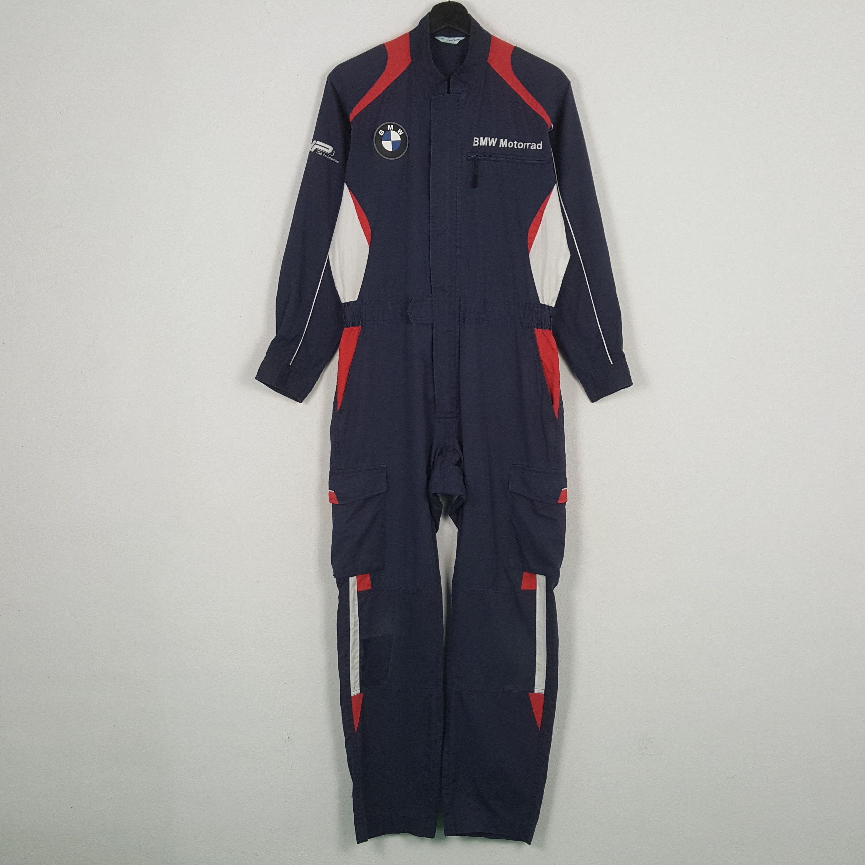 Vintage BMW Motorrad Motorsports Coverall Jacket C298N28 Size US XS / EU 42 / 0 - 4 Thumbnail