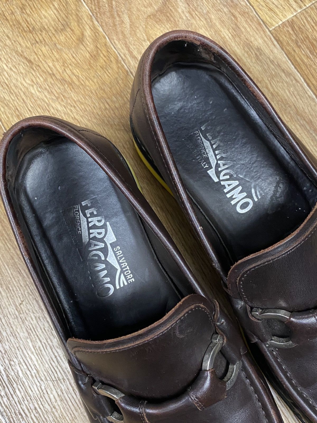 Salvatore Ferragamo Salvatore Feragamo Brown Horsebit Buckle Loafers Mens: 42 Size US 9 / EU 42 - 4 Thumbnail