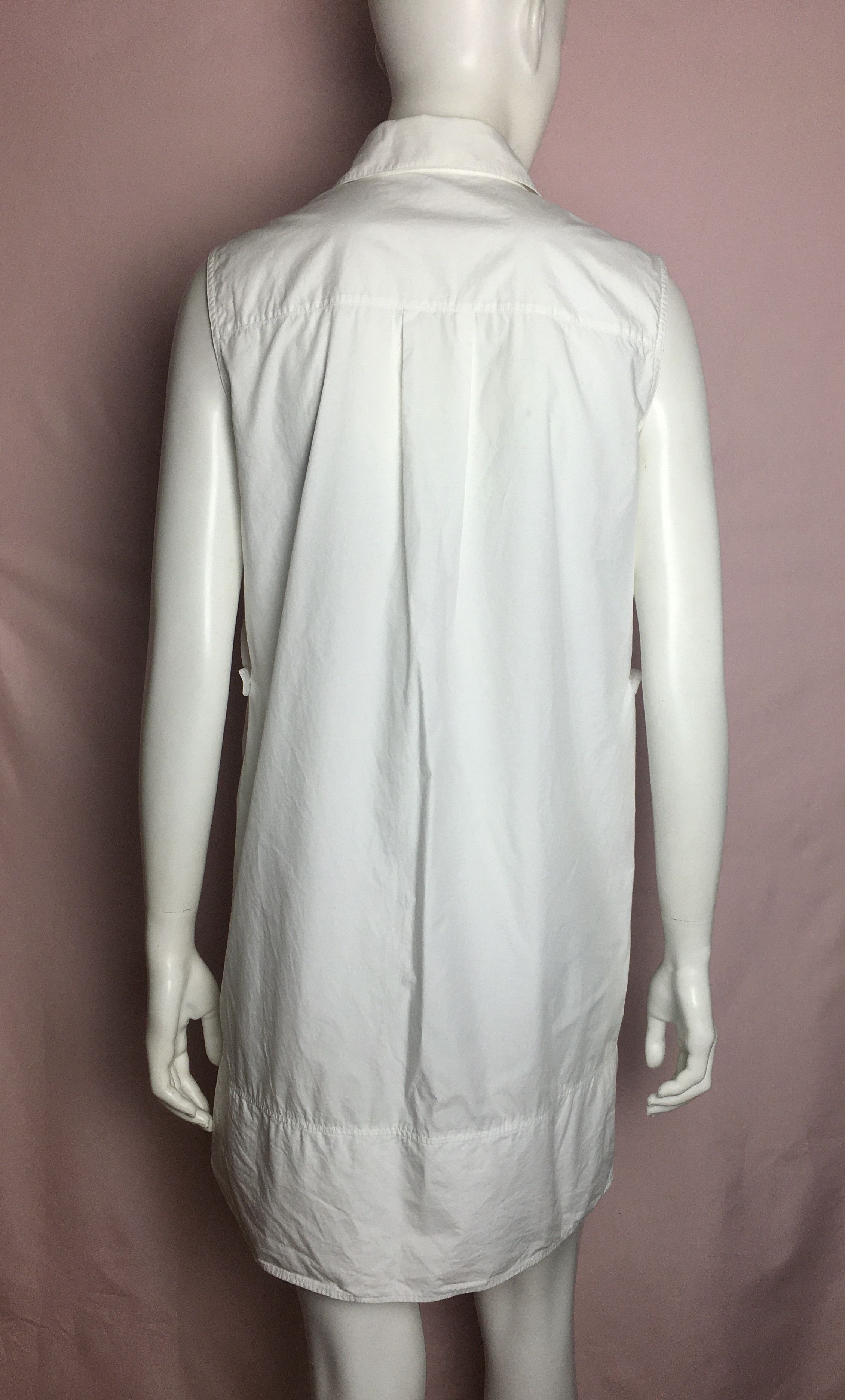 Alexander Wang Alexander Wang Shirt Dress White Collared Cotton Size 6 Size M / US 6-8 / IT 42-44 - 3 Thumbnail