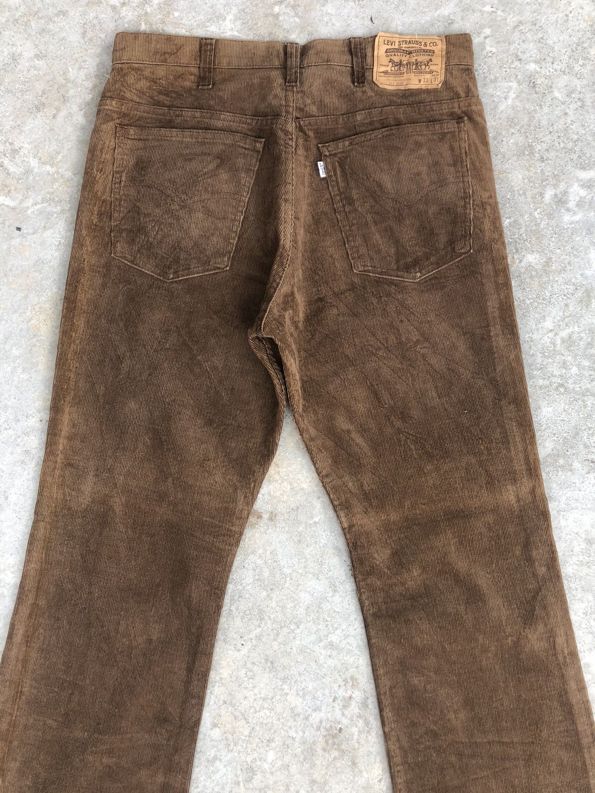 Vintage Vintage 80’s Levi’s Corduroy Pants Flared Jeans 517 Size US 32 / EU 48 - 8 Thumbnail