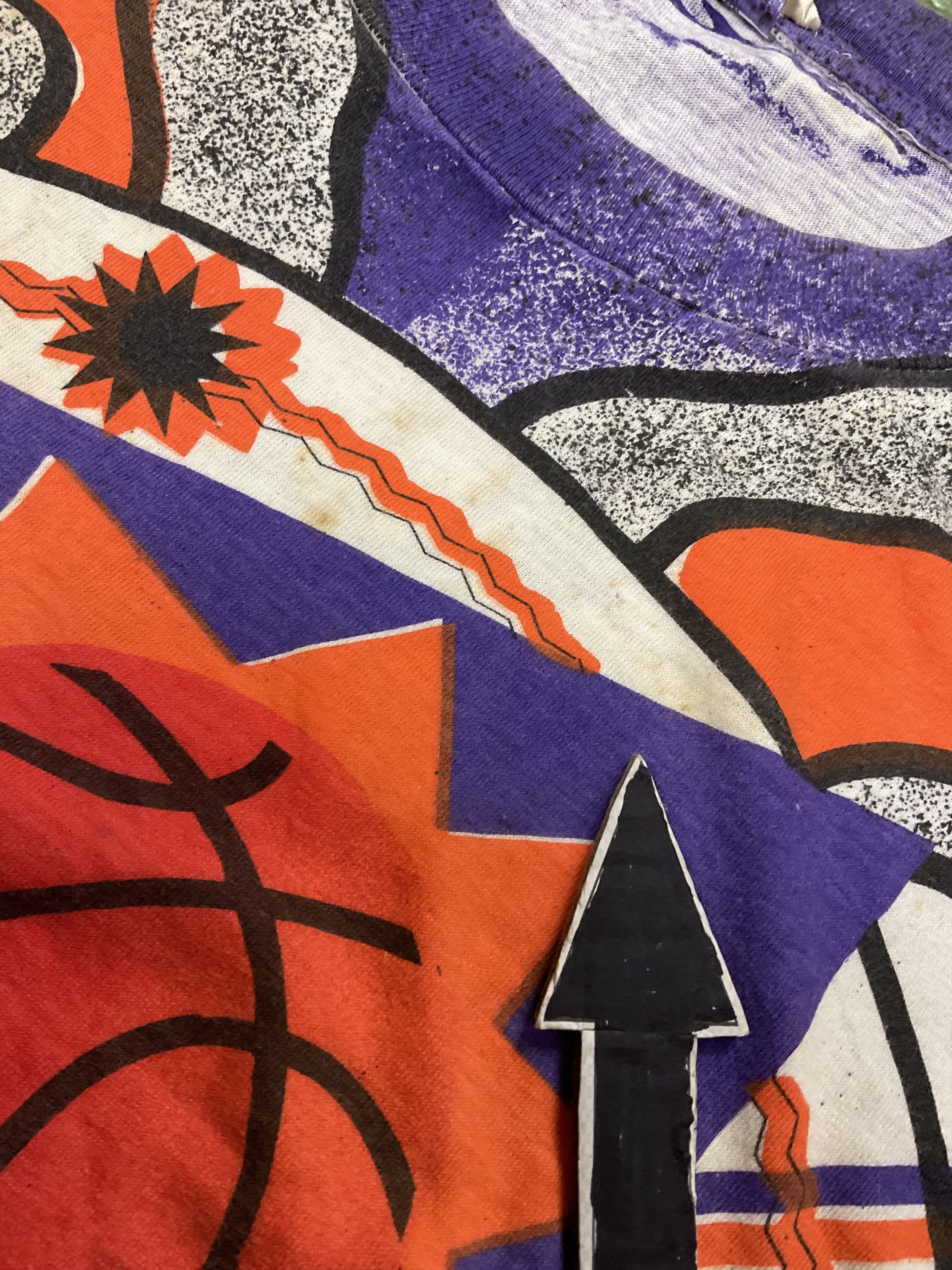 NBA Vintage 90s Phoenix Suns All Over Print T-Shirt Double Sided Size US L / EU 52-54 / 3 - 7 Thumbnail