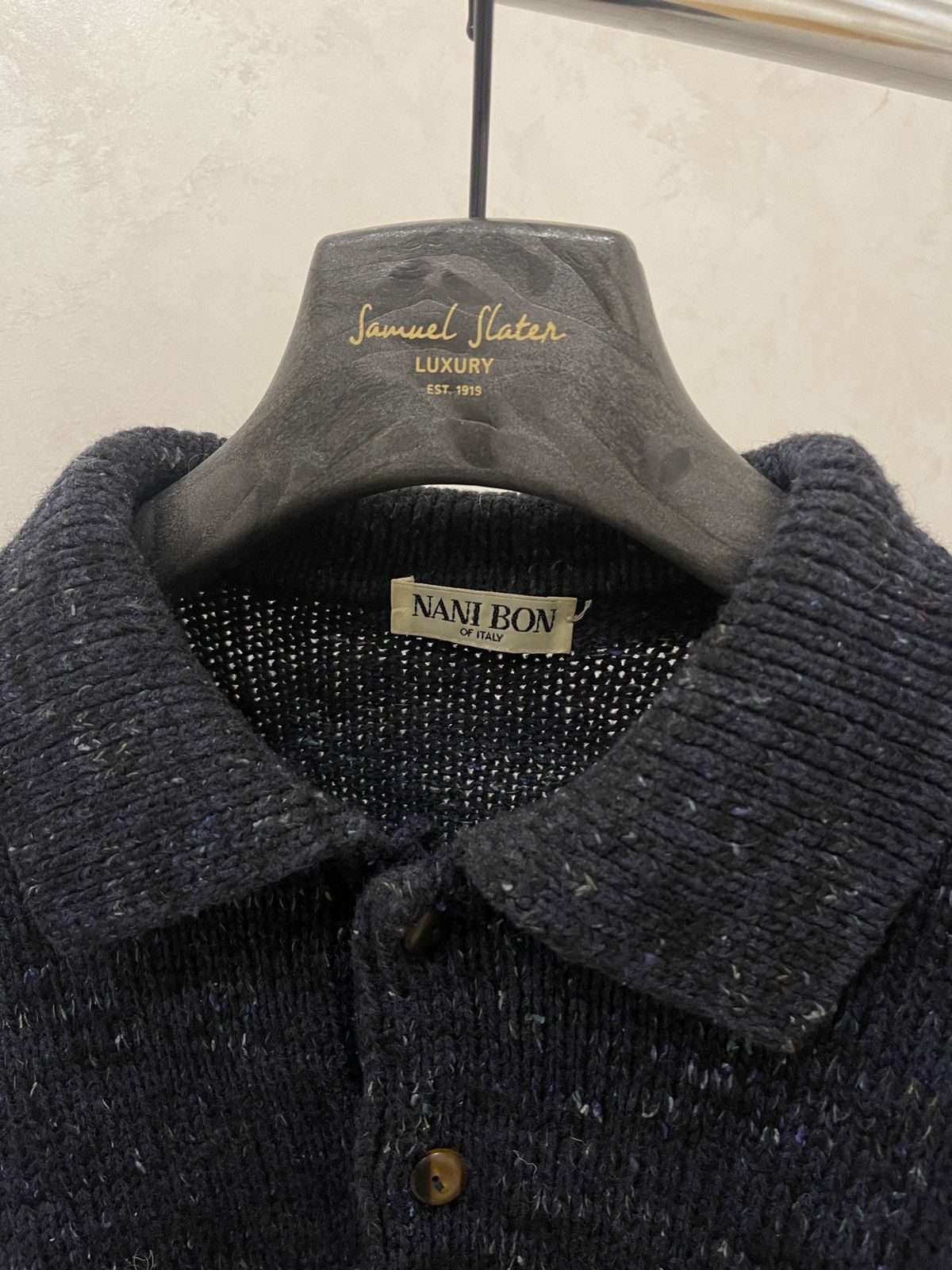 Vintage Nani Bon Of Italy Knit Sweater wool silk vintage Size US XL / EU 56 / 4 - 4 Thumbnail