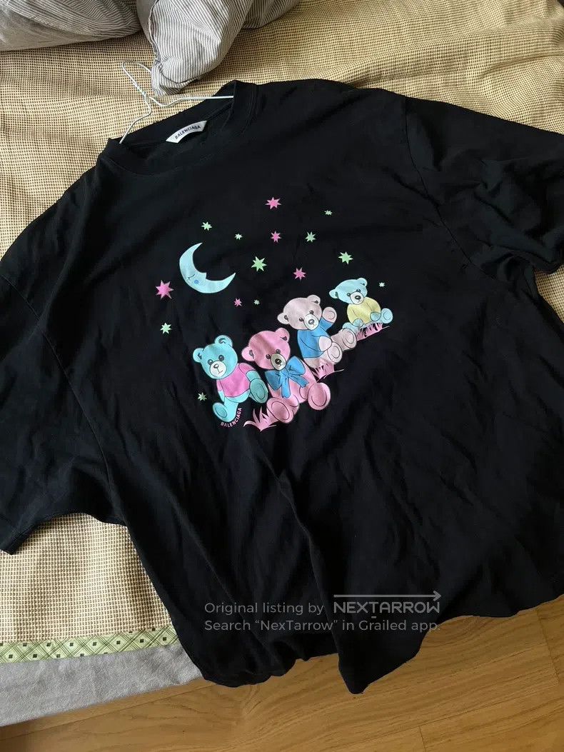 Balenciaga Balenciaga Four Little Bears T-Shirt Size US L / EU 52-54 / 3 - 2 Thumbnail