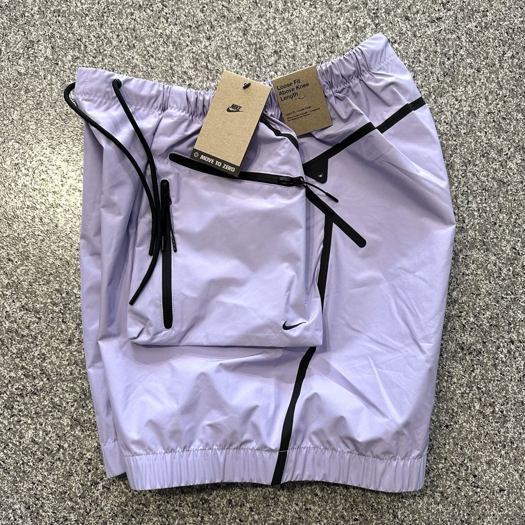 Nike Nike Shorts Mens Small Violet Purple 6” Cargo Nye Tech 6" Lightweight Se? Size US 29 - 5 Thumbnail