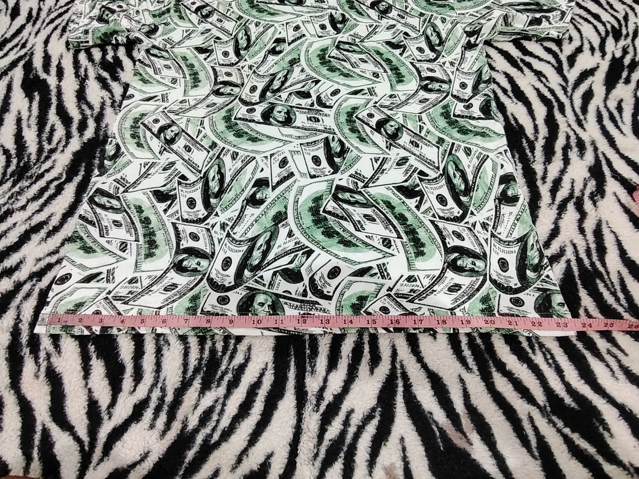 Vintage Vintage Over print us dollar Size US XL / EU 56 / 4 - 5 Thumbnail