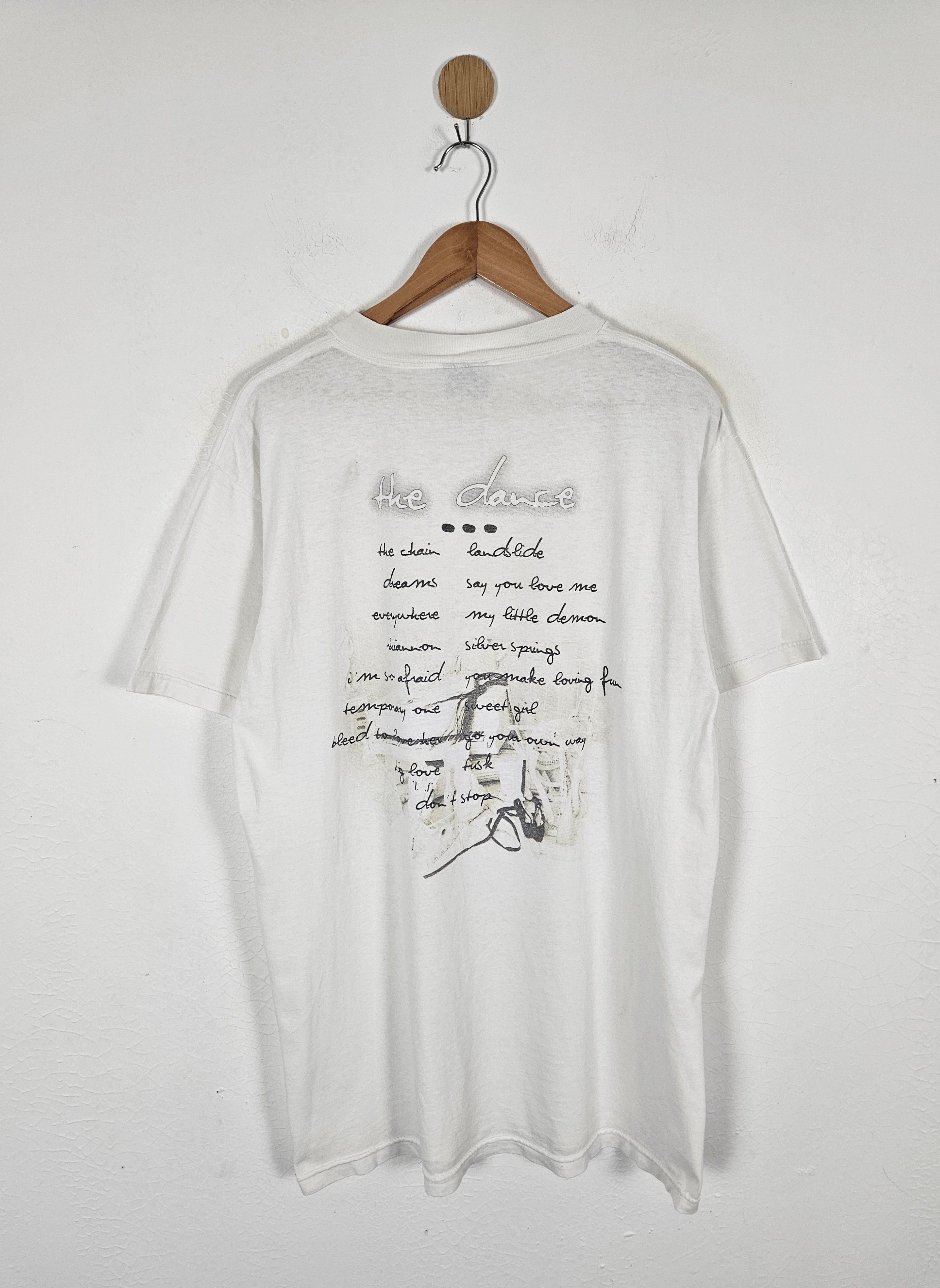 Band Tees × Giant × Vintage Vintage 1990s Fleetwood Mac The dance tee shirt Size US L / EU 52-54 / 3 - 3 Thumbnail