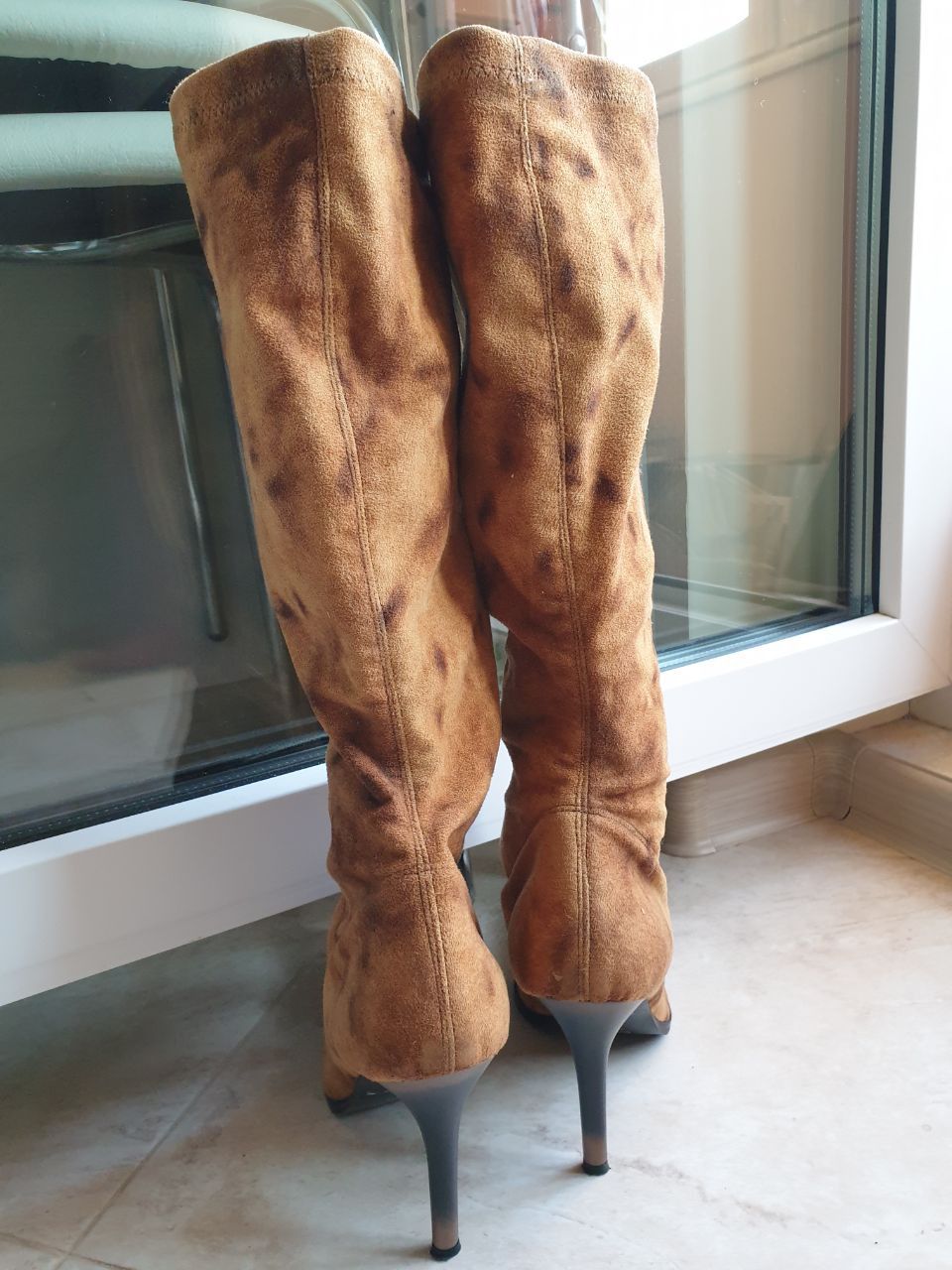 Other Tan stocking boots US sz 6 / Eur sz 36 Size US 6 / IT 36 - 3 Thumbnail