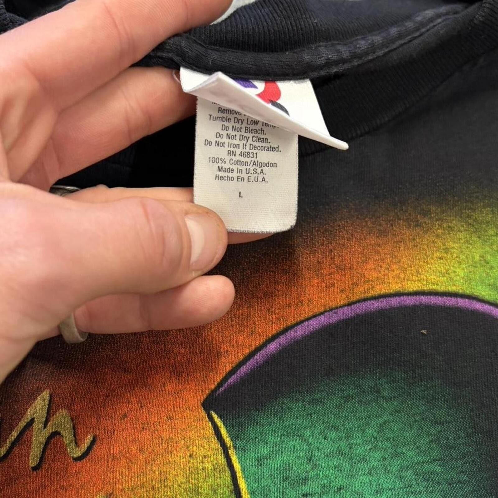 Fruit Of The Loom Vintage 1997 Irish Tasmanian Devil Tee Size US L / EU 52-54 / 3 - 6 Thumbnail