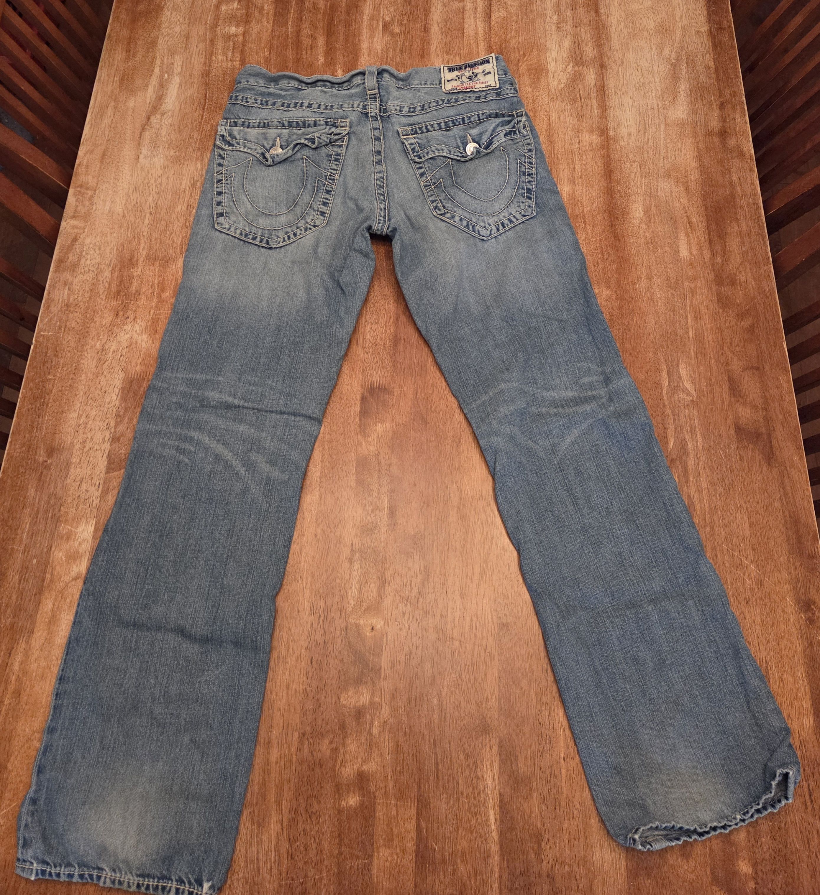 True Religion Straight Leg Jeans (FINAL DROP) Size US 34 / EU 50 - 2 Thumbnail