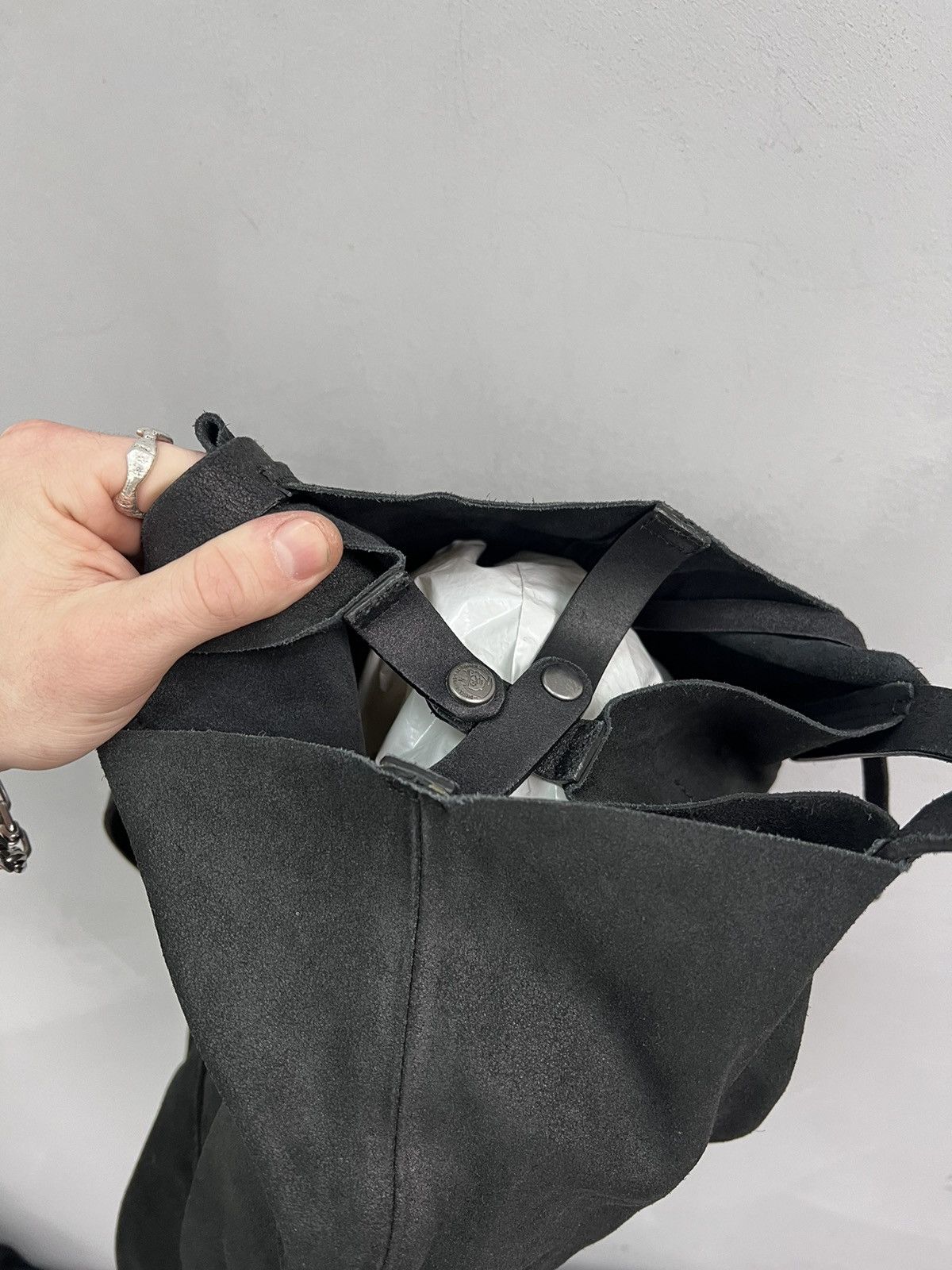 Diesel × Vintage Vintage Diesel Messenger Shoulders Bag Y2K Leather Big Logo Size ONE SIZE - 6 Thumbnail