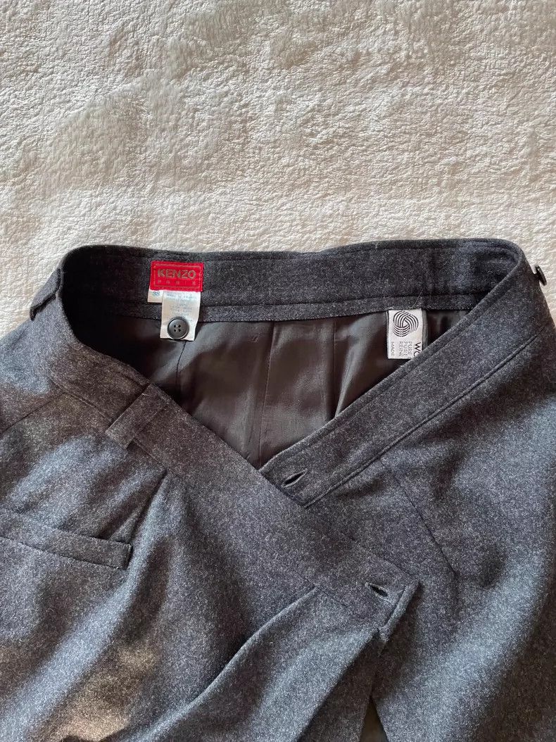 Kenzo KENZO Gray used wool suit Size XS / US 0-2 / IT 36-38 - 4 Thumbnail