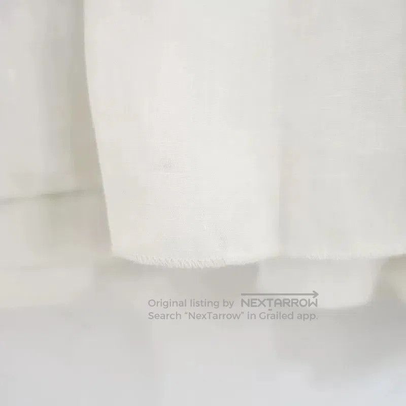 Other Natural Beige Linen Long Sleeve Shirt. Size M / US 6-8 / IT 42-44 - 7 Thumbnail