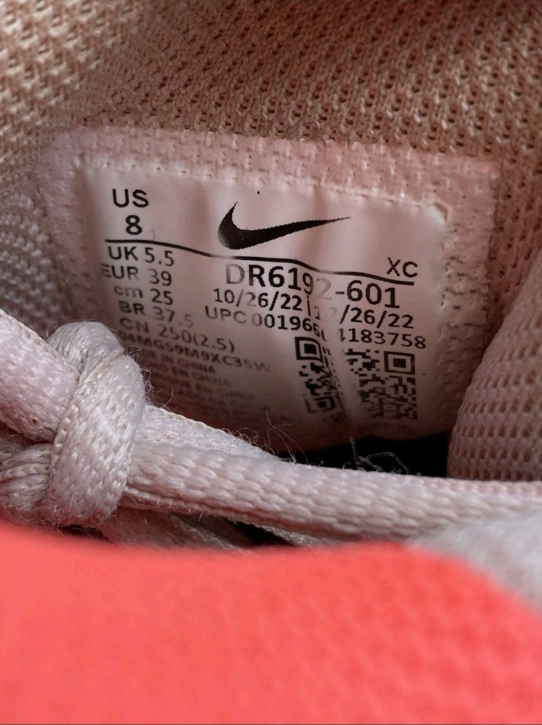 Nike Wmns Nike NikeCourt Vapor Pro 2 Pink Bloom Adobe Size 8 Size US 8 / IT 38 - 7 Thumbnail