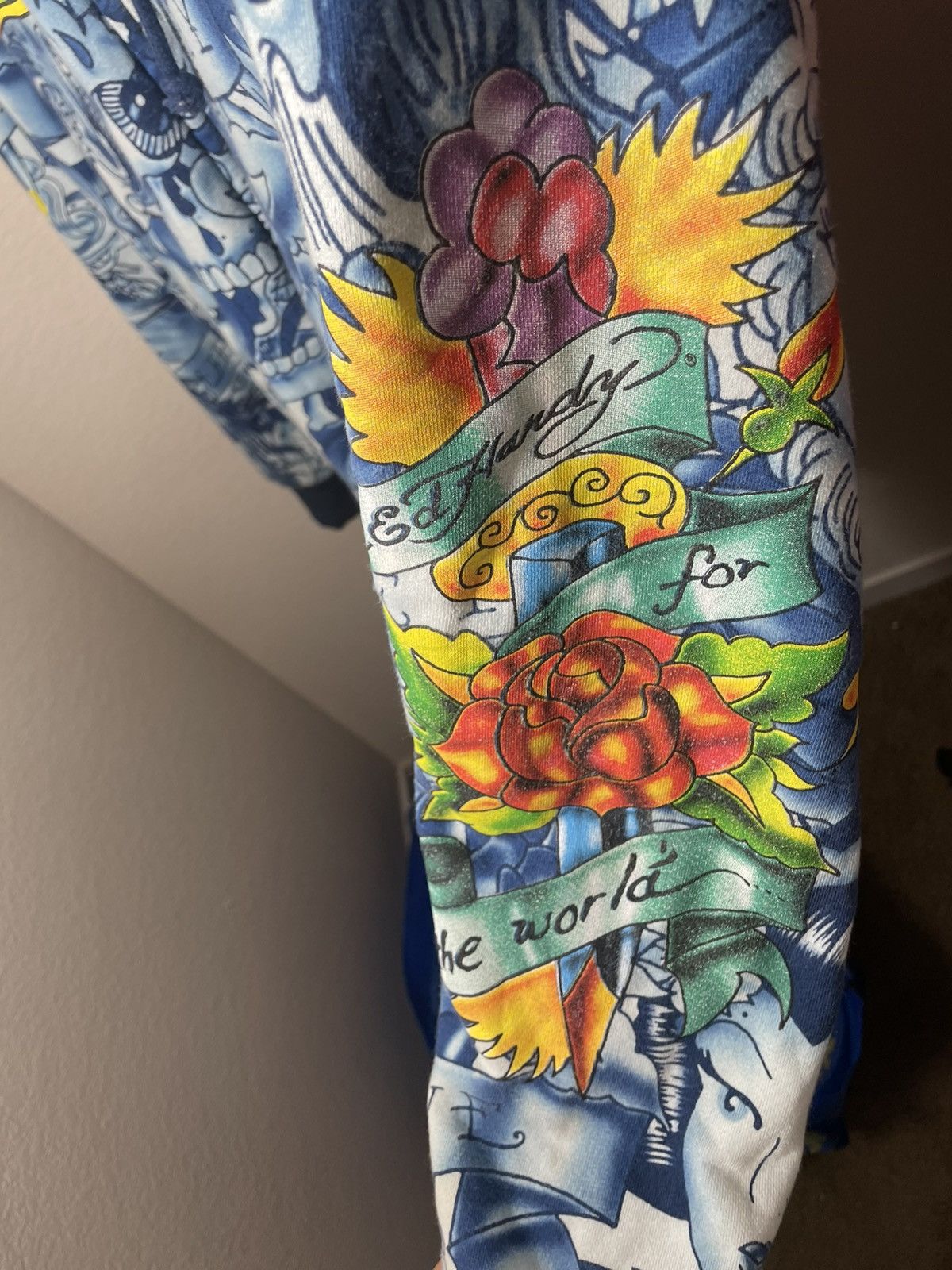Ed Hardy Ed Hardy Zip Up Hoodie Sweater Size US M / EU 48-50 / 2 - 6 Thumbnail