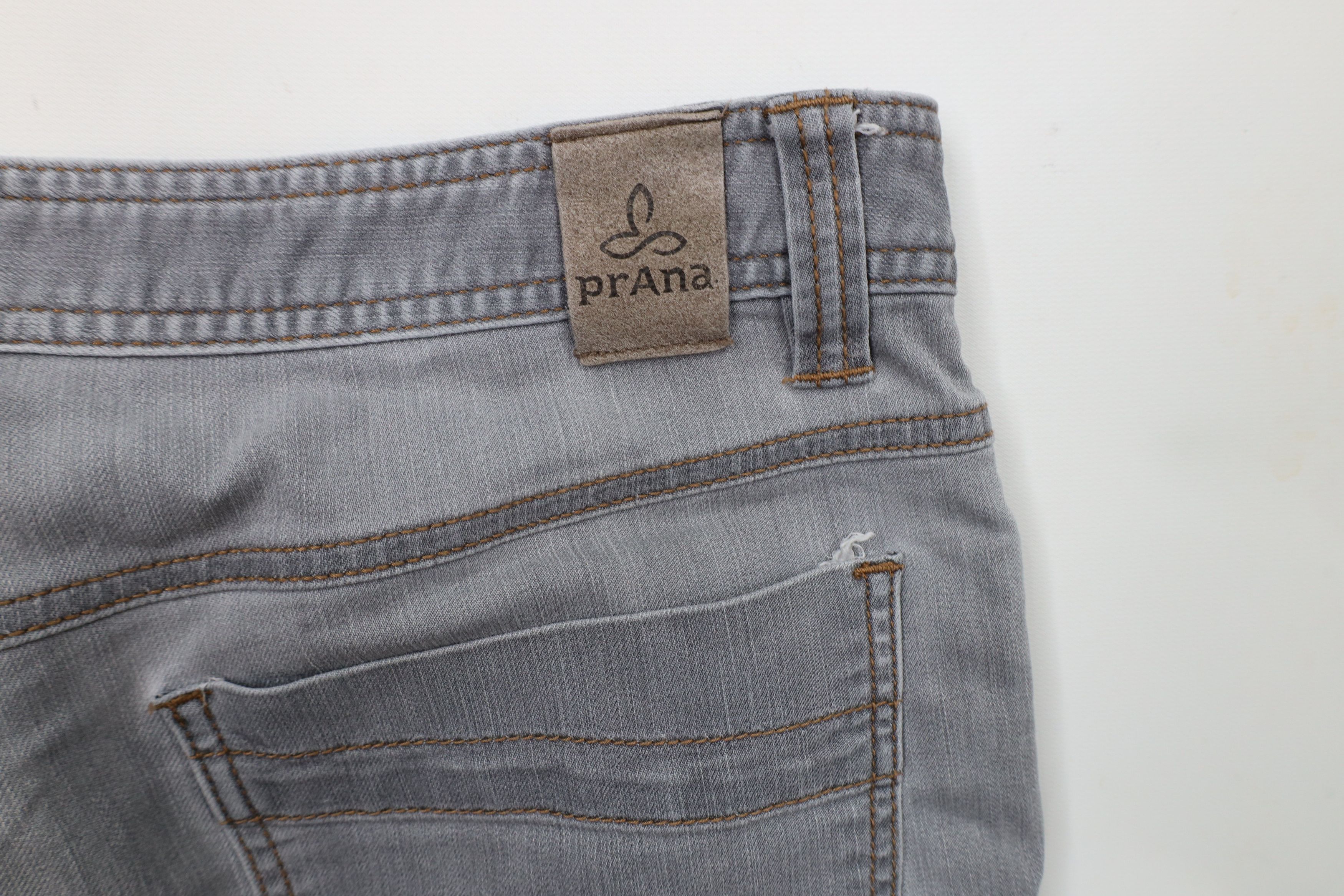 Prana × Vintage prAna Breathe Faded Stretch Outdoor Hiking Trail Jeans Gray Size US 34 / EU 50 - 12 Thumbnail