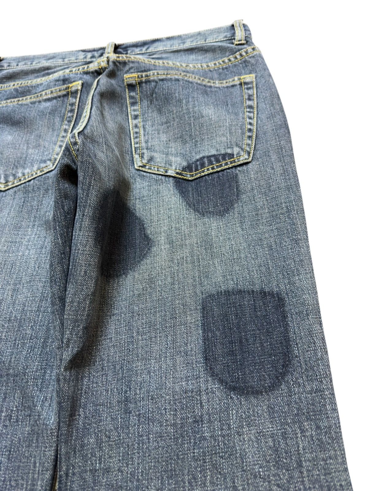 Takeo Kikuchi Vintage Takeo Kikuchi Ripped Grunge Dot Denim Size US 30 / EU 46 - 8 Thumbnail
