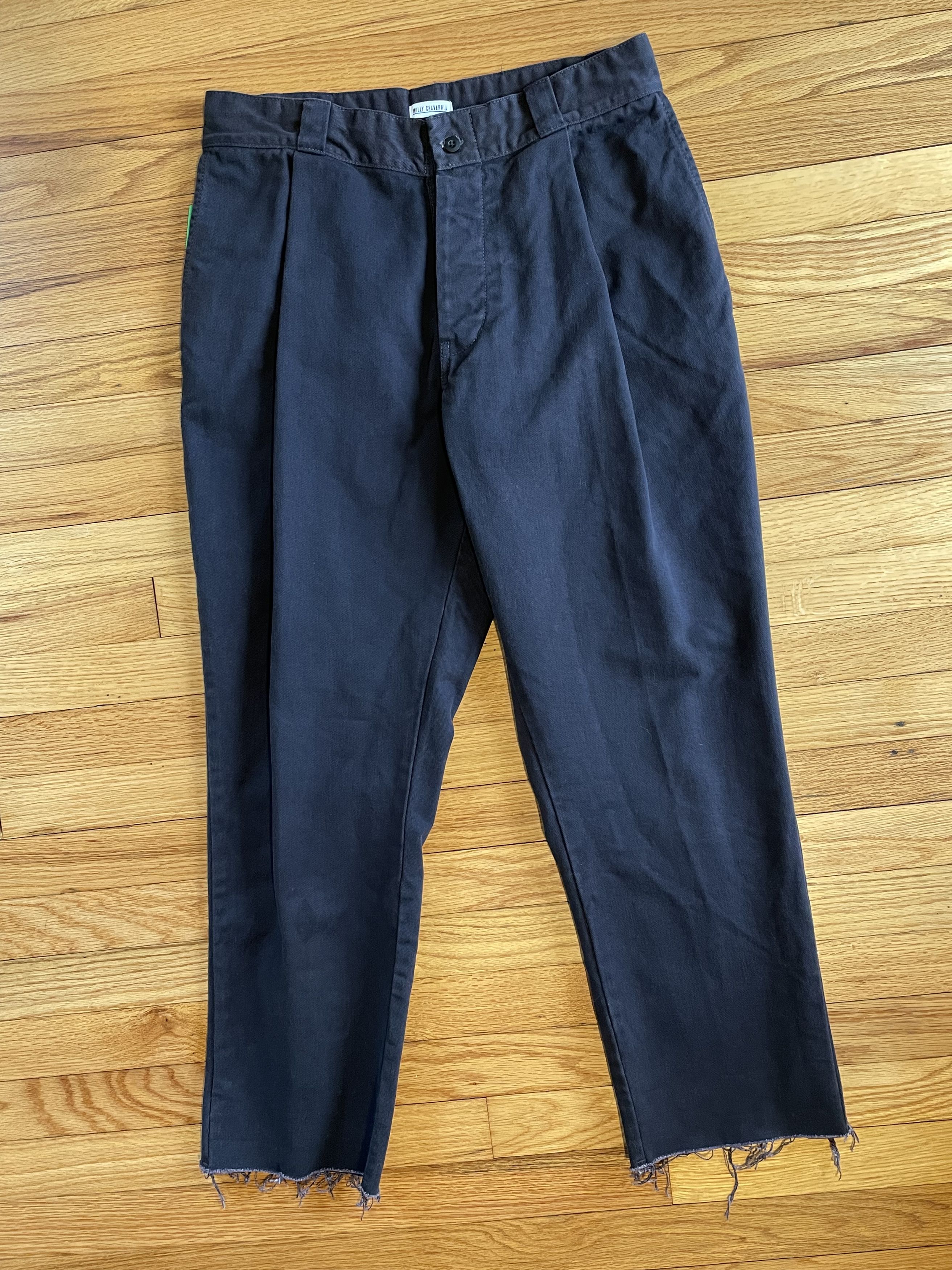 Willy Chavarria Capitalism is Heartless Chino Size US 32 / EU 48 - 2 Thumbnail