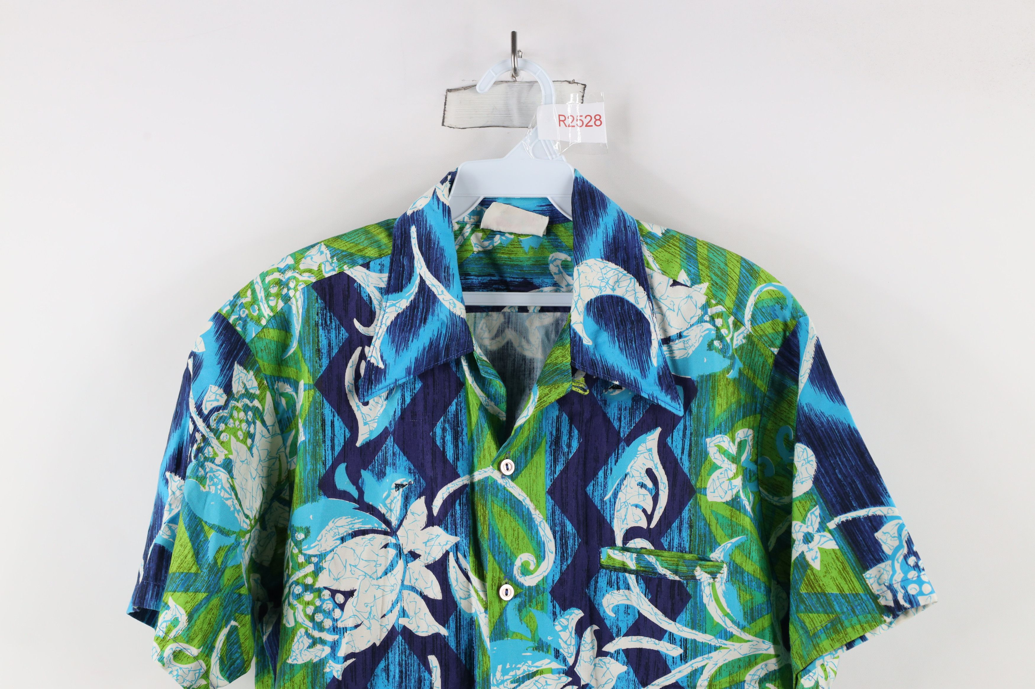 Vintage Vintage 60s 70s Streetwear Collar Hawaiian Button Shirt USA Size US M / EU 48-50 / 2 - 2 Thumbnail