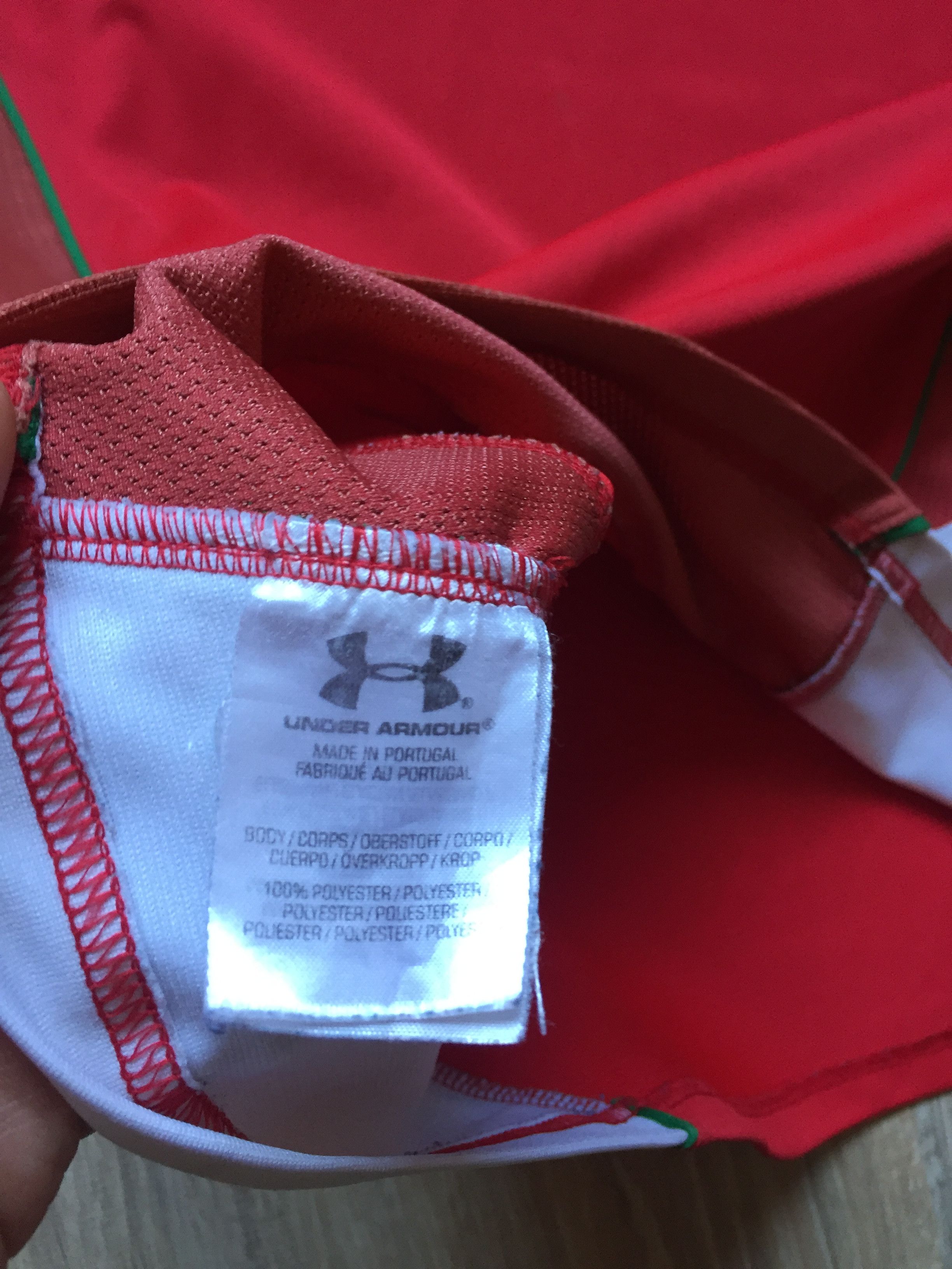Under Armour × Vintage Under Armour Wales Rugby Union Home Youth Jersey Size US XXS / EU 40 - 7 Thumbnail