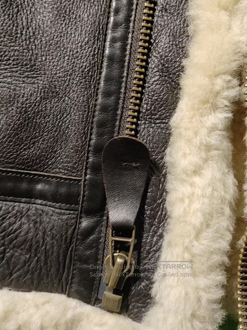 Schott Schott B3 flight suit fur is integrated Size US L / EU 52-54 / 3 - 7 Thumbnail