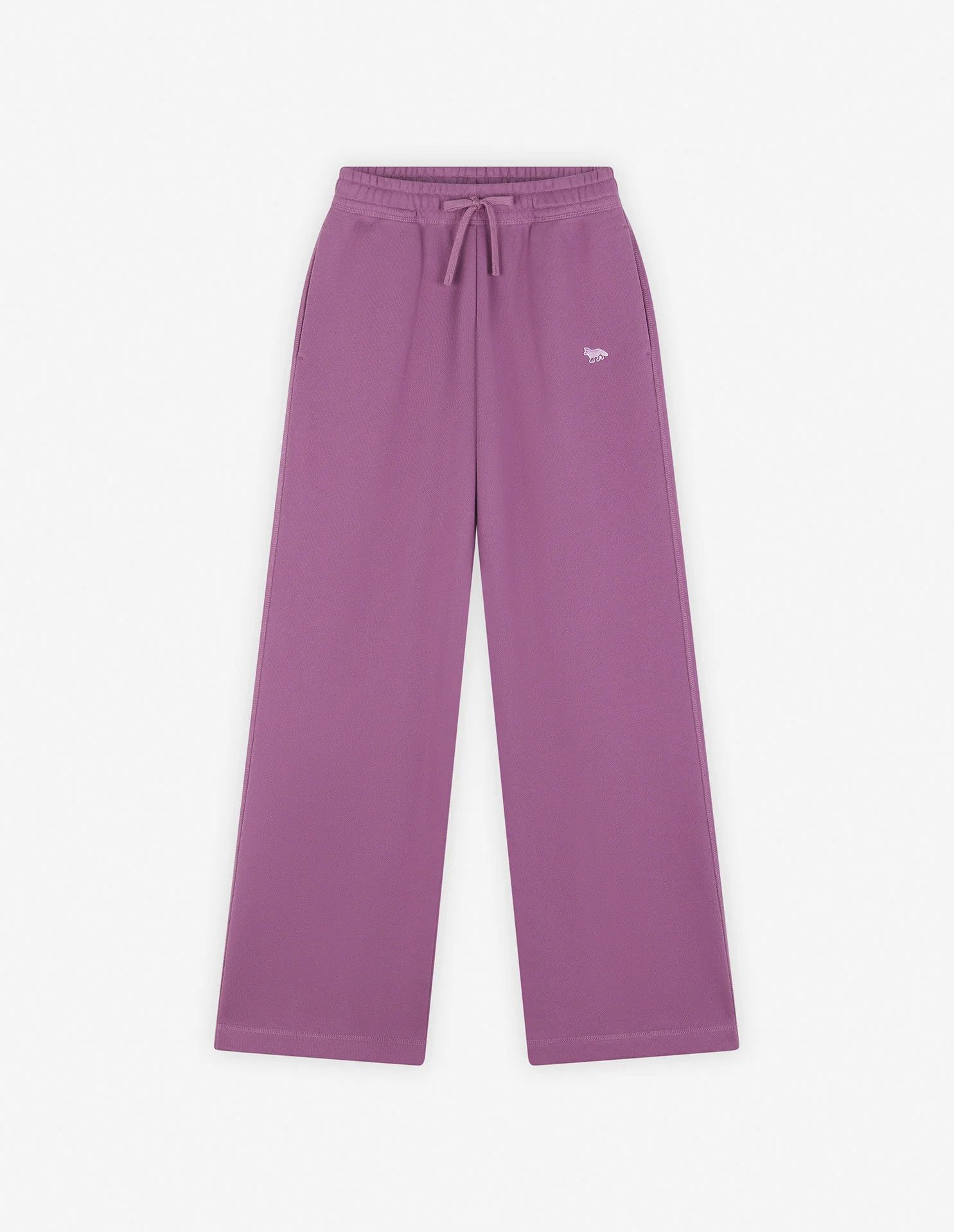 Maison Kitsune o1s22i1n1124 Baby Fox Wide-Leg joggers in Purple Size 30" / US 8 / IT 44 - 1 Thumbnail