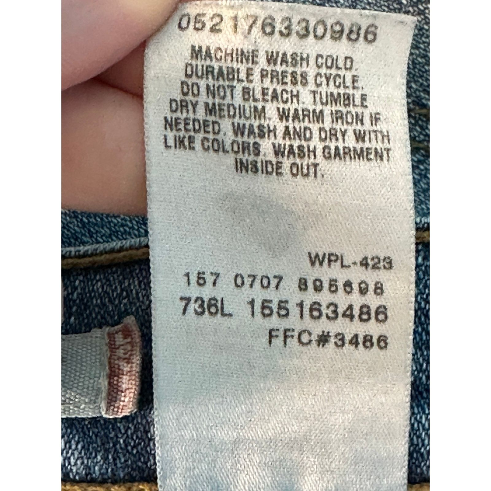 Levi's Levis strauss 515 blue boot cut jeans pants size 16 Size 38" / US 16 / IT 52 - 5 Thumbnail