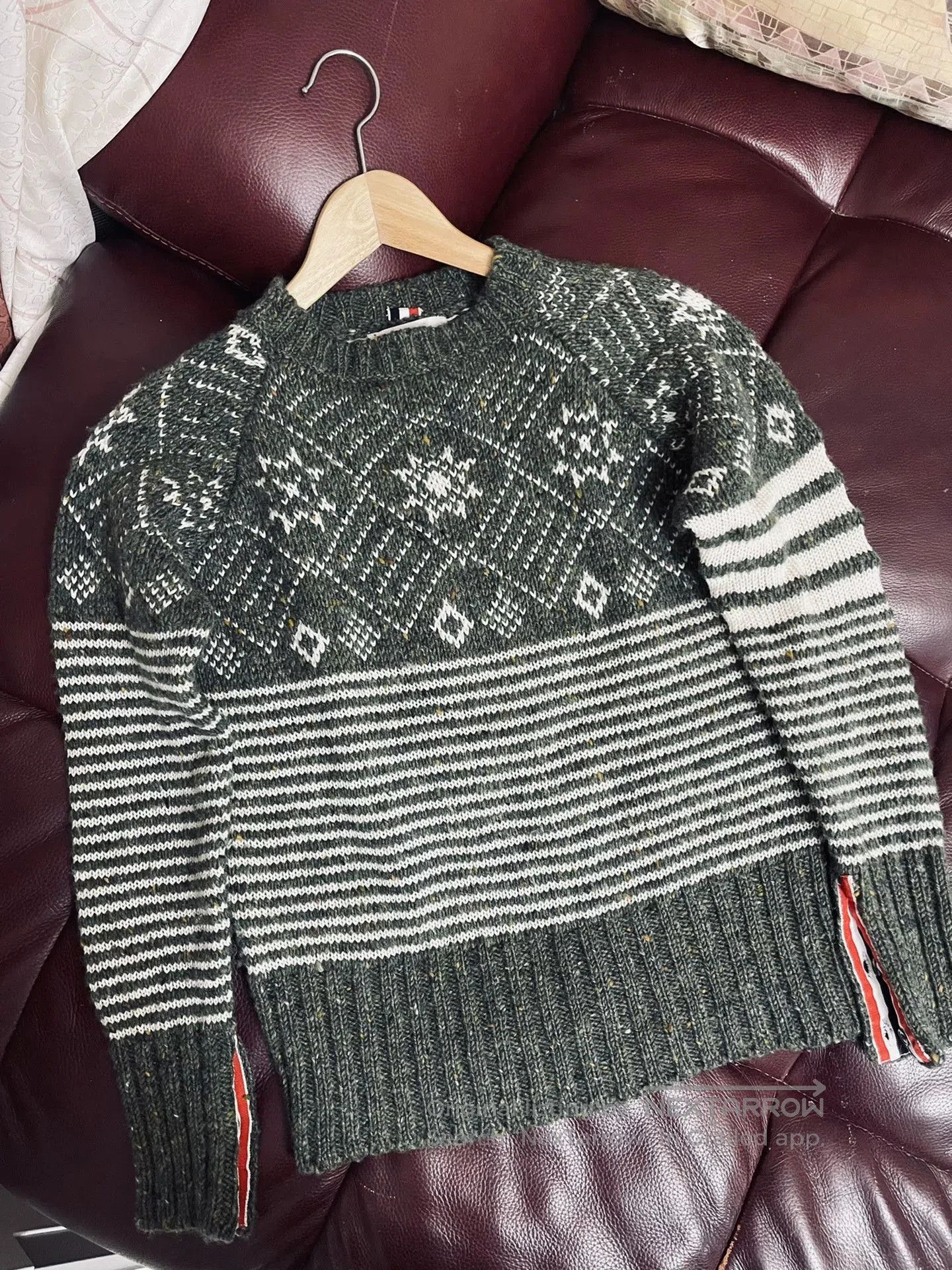 Thom Browne Thom Browne Wool Sweater for Men and Women. Size US M / EU 48-50 / 2 - 1 Thumbnail