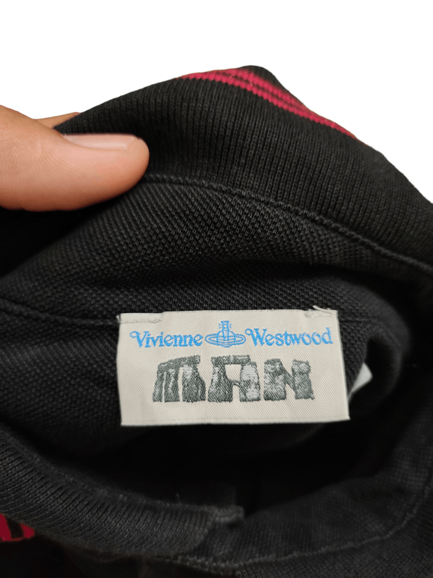 Vivienne Westwood OG 90s Vivienne Westwood Man 'Orb" Embroidered Polo Shirt Size US S / EU 44-46 / 1 - 8 Thumbnail