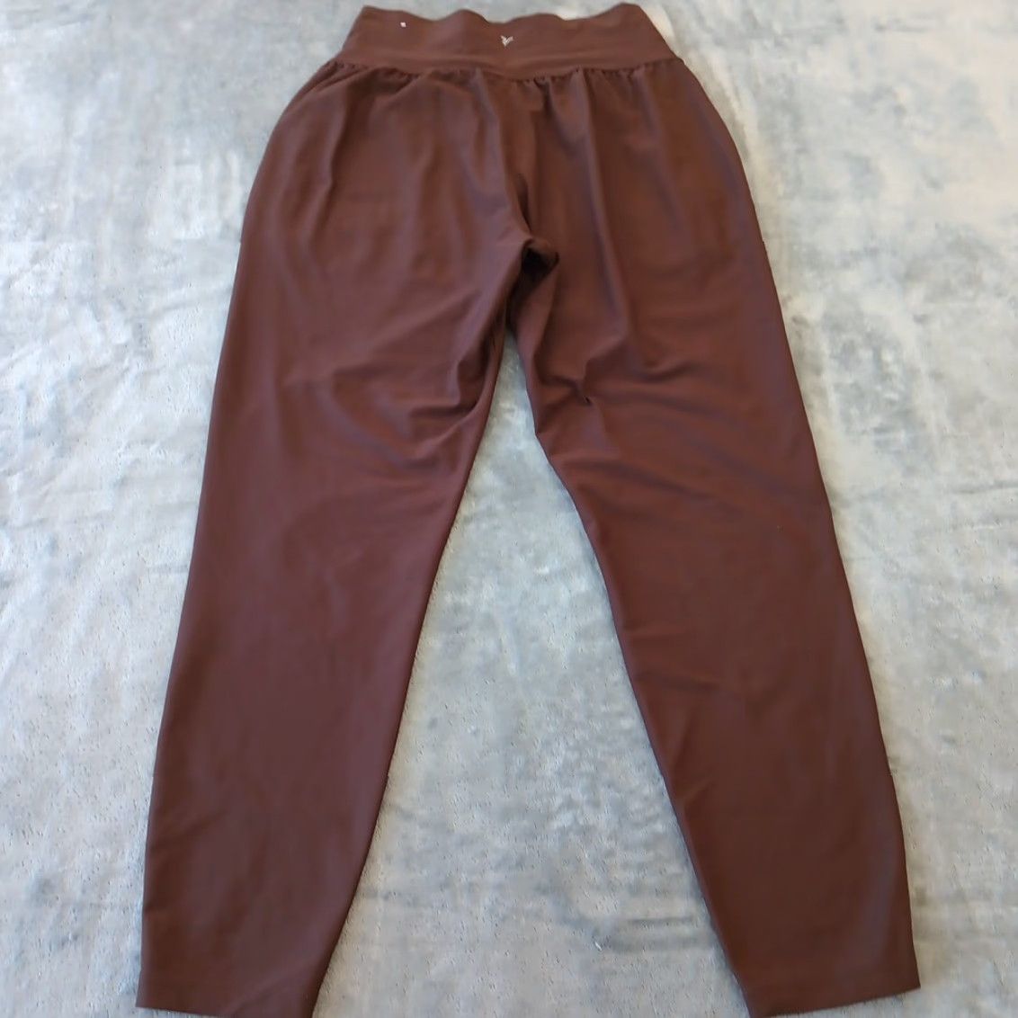Old Navy Old Navy Pants Womens XS Brown Jogger High Rise Tapered Inseam 26 Pockets Active Powersoft 24x26 Regular Size 26" / US 2 / IT 38 - 5 Thumbnail