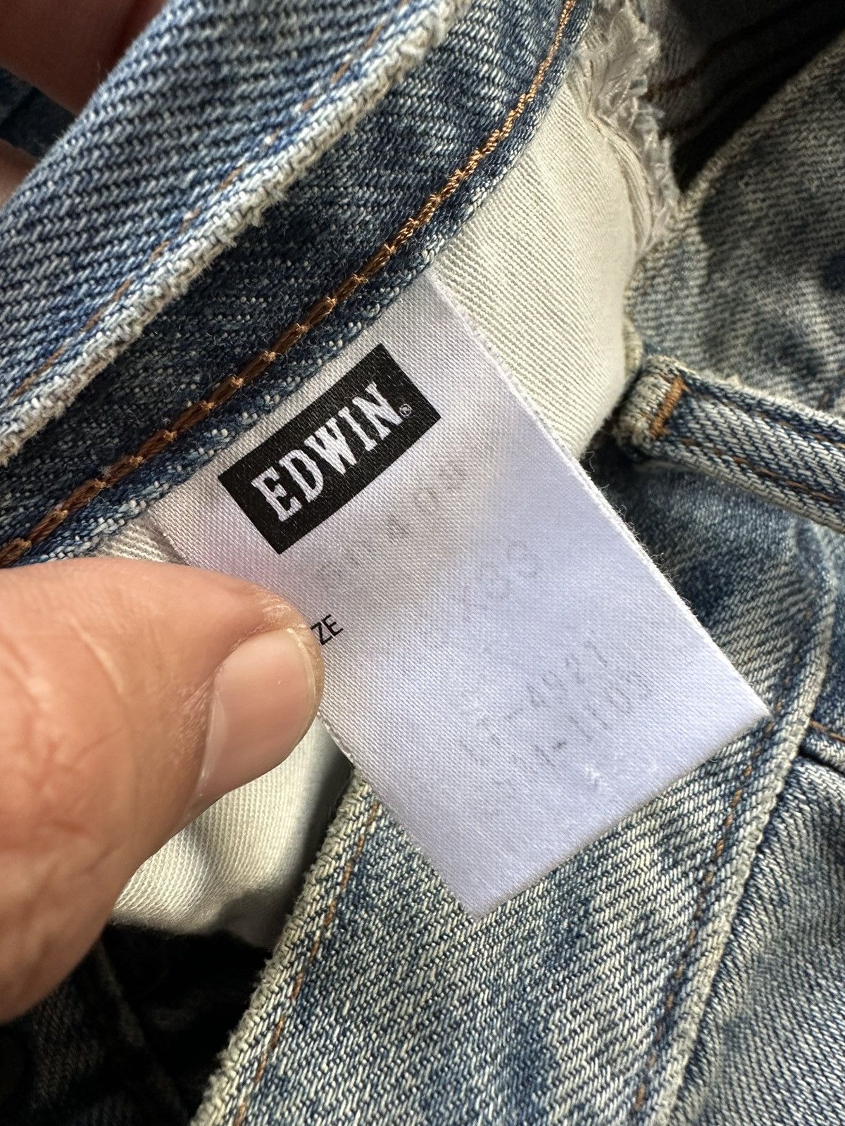 Edwin Vintage Edwin 504 Roomy Baggy Denim D523 Size US 26 / EU 42 - 18 Thumbnail