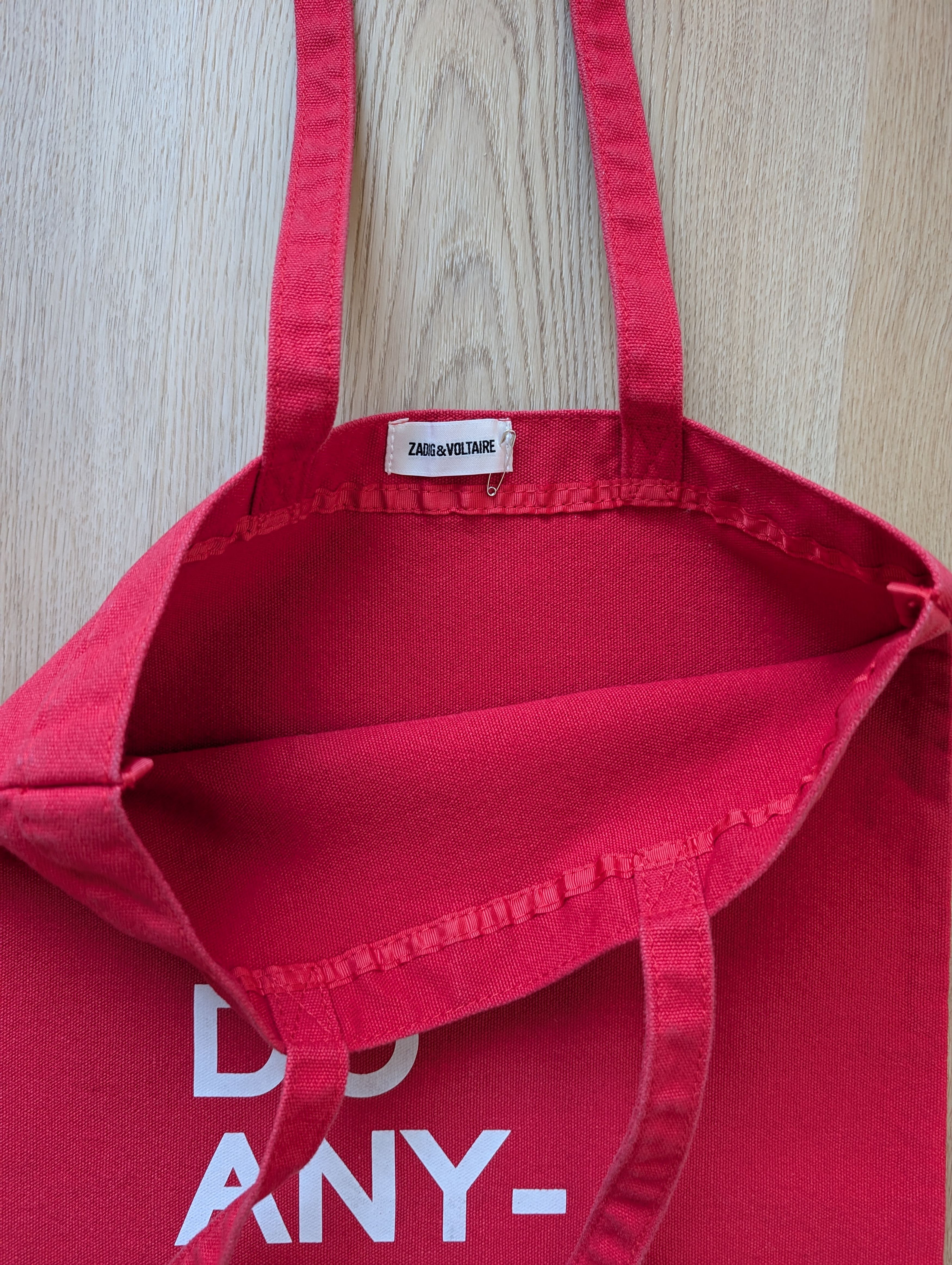 Zadig & Voltaire Tote Bag: Girls Can Do Anything Size ONE SIZE - 6 Thumbnail