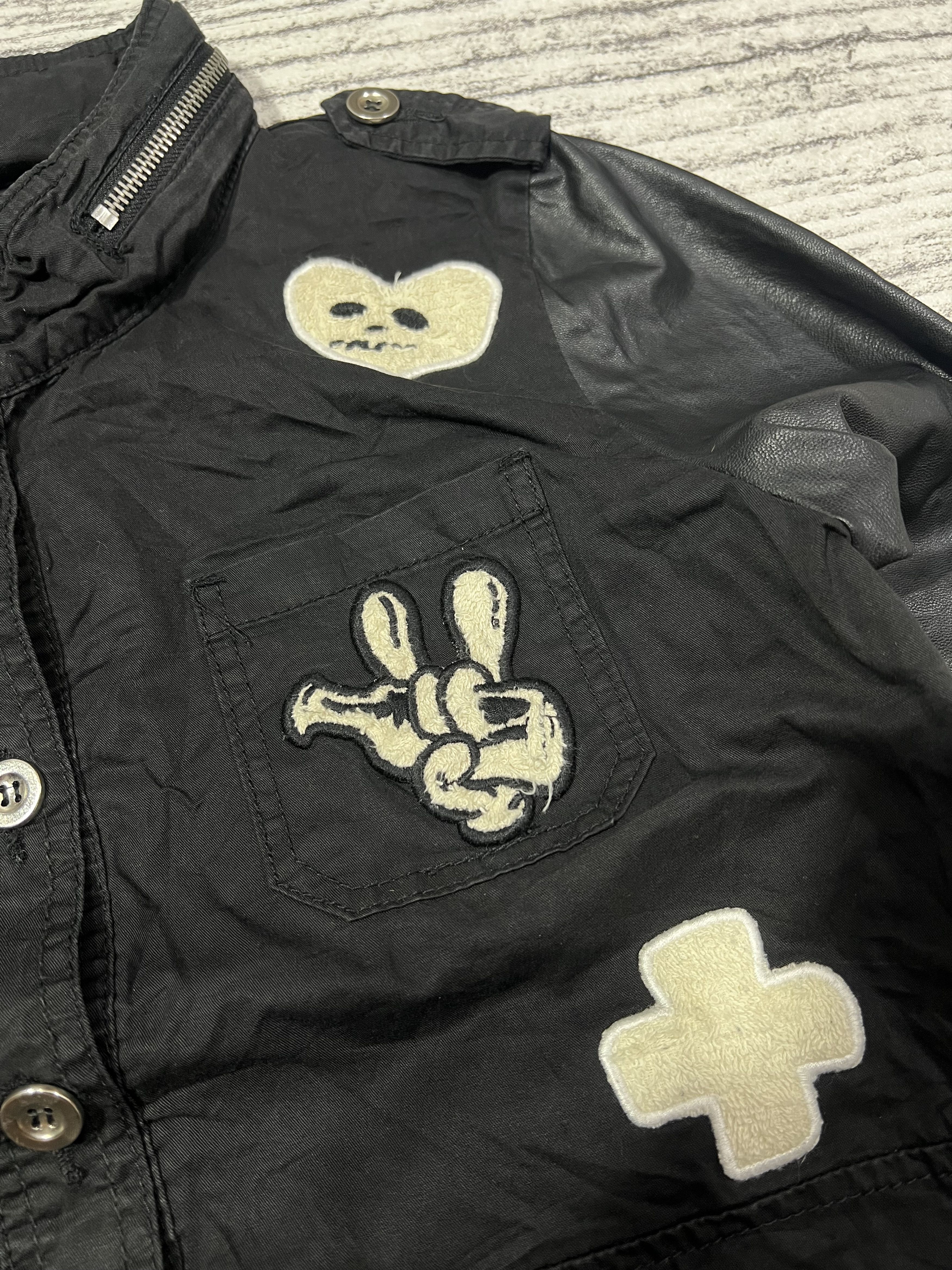 Japanese Brand 2000s Archival Y's Cdg Hybrid Skull Poem Bono y2k Lgb Ifsix Size US M / EU 48-50 / 2 - 5 Thumbnail