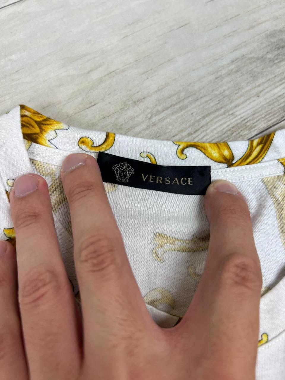 Versace Gianni Versace Baroque Print T-Shirt Barocco Size US S / EU 44-46 / 1 - 4 Thumbnail